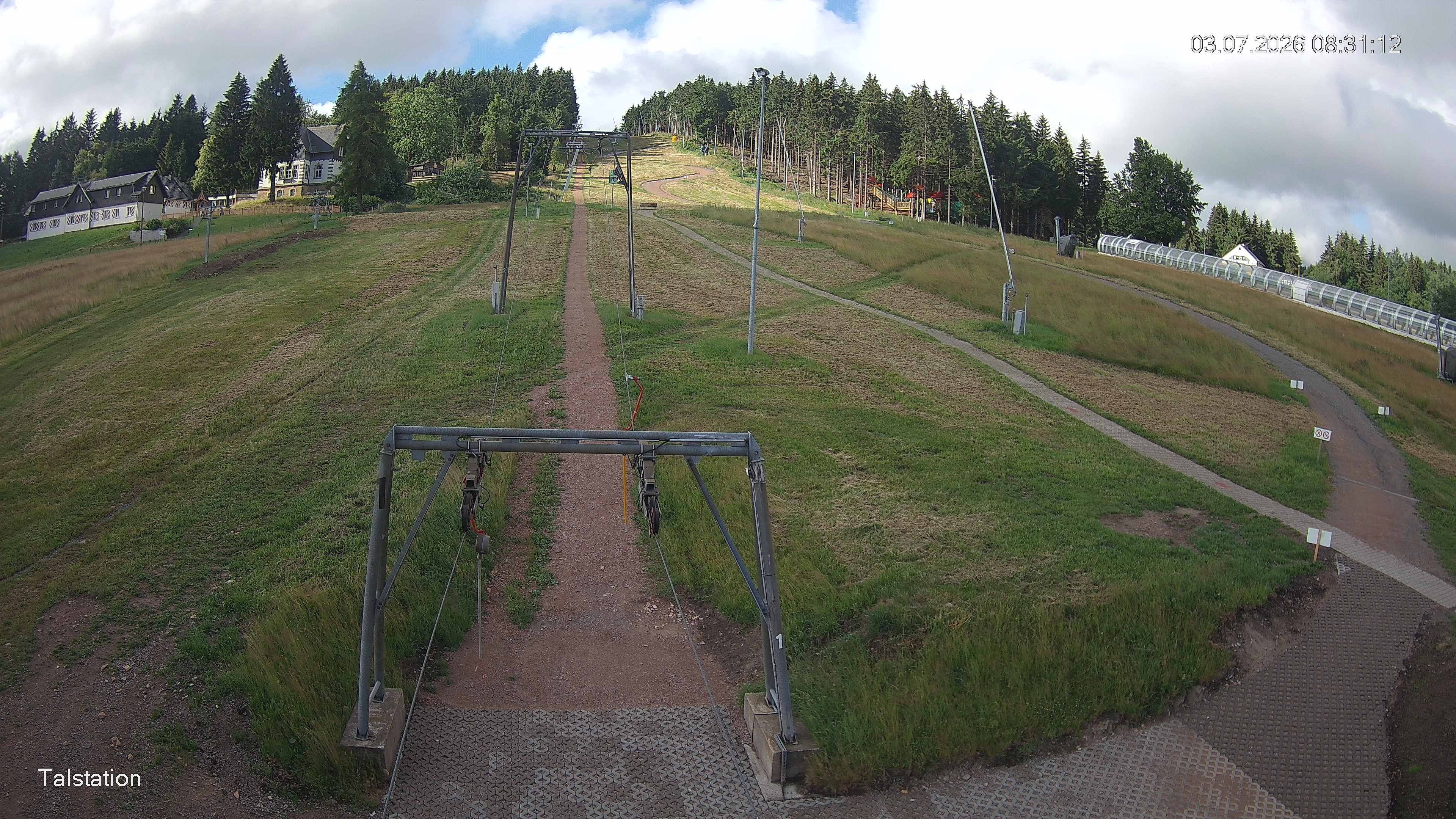 Archiv Foto Webcam Skigebiet Altenberg