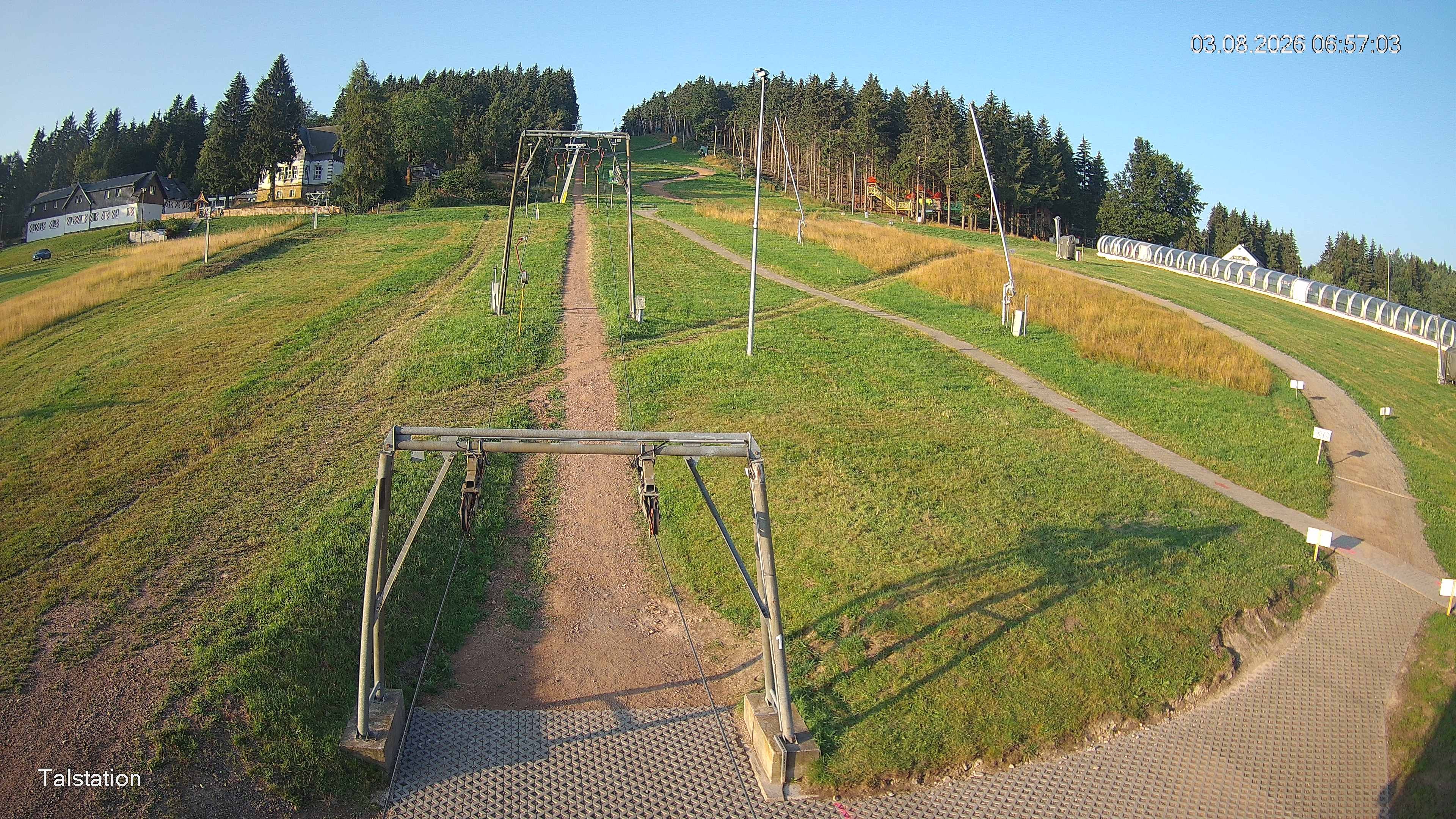 Archiv Foto Webcam Skigebiet Altenberg