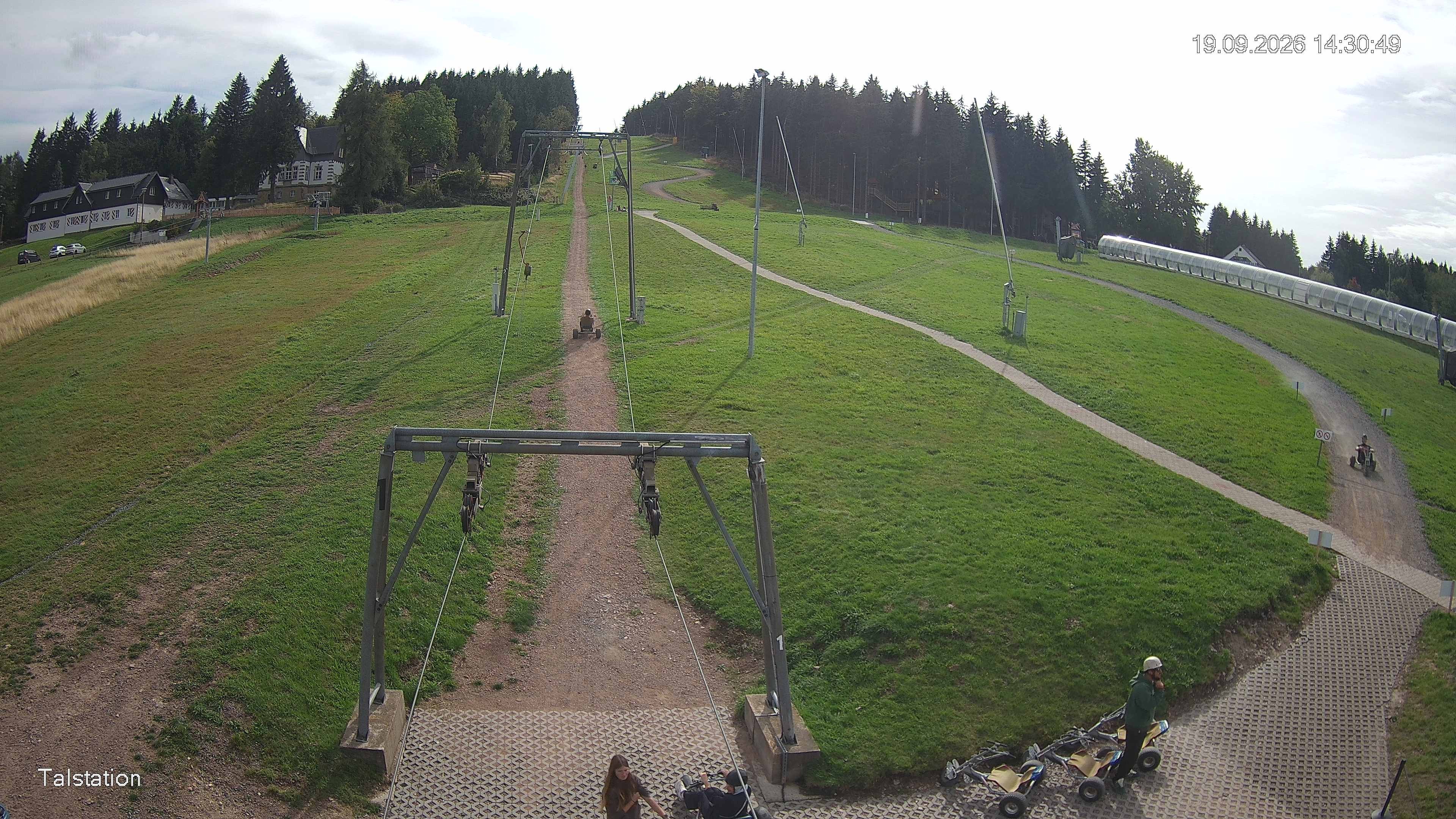 Archiv Foto Webcam Skigebiet Altenberg