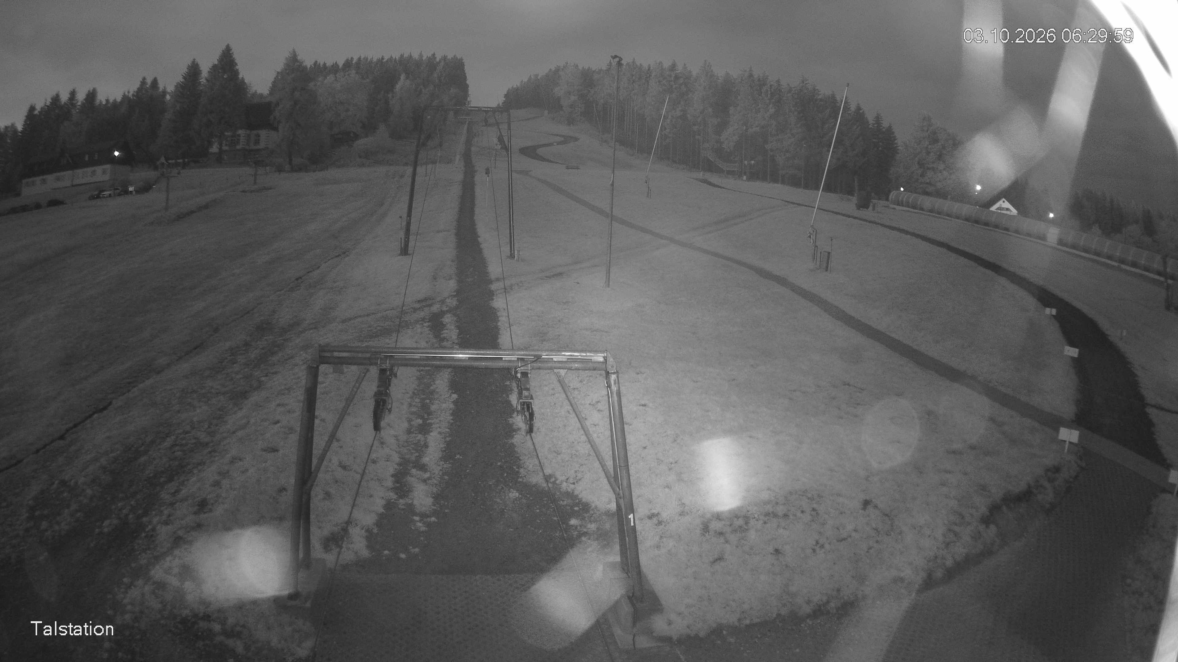 Archived image Webcam Ski resort Altenberg