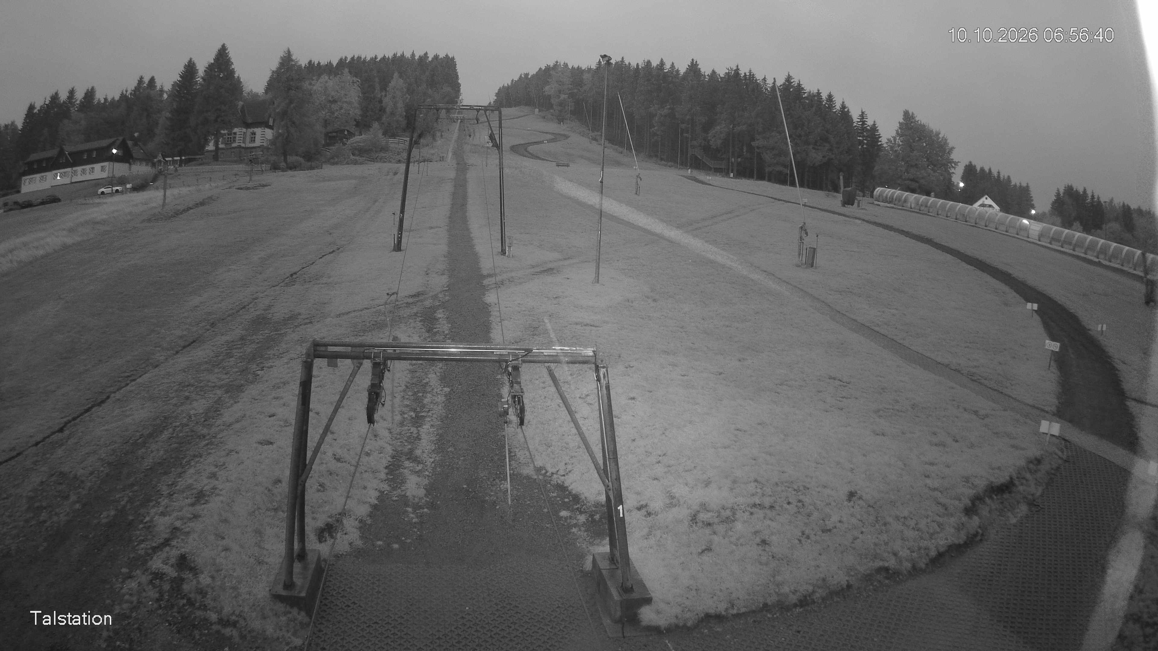 Archived image Webcam Ski resort Altenberg