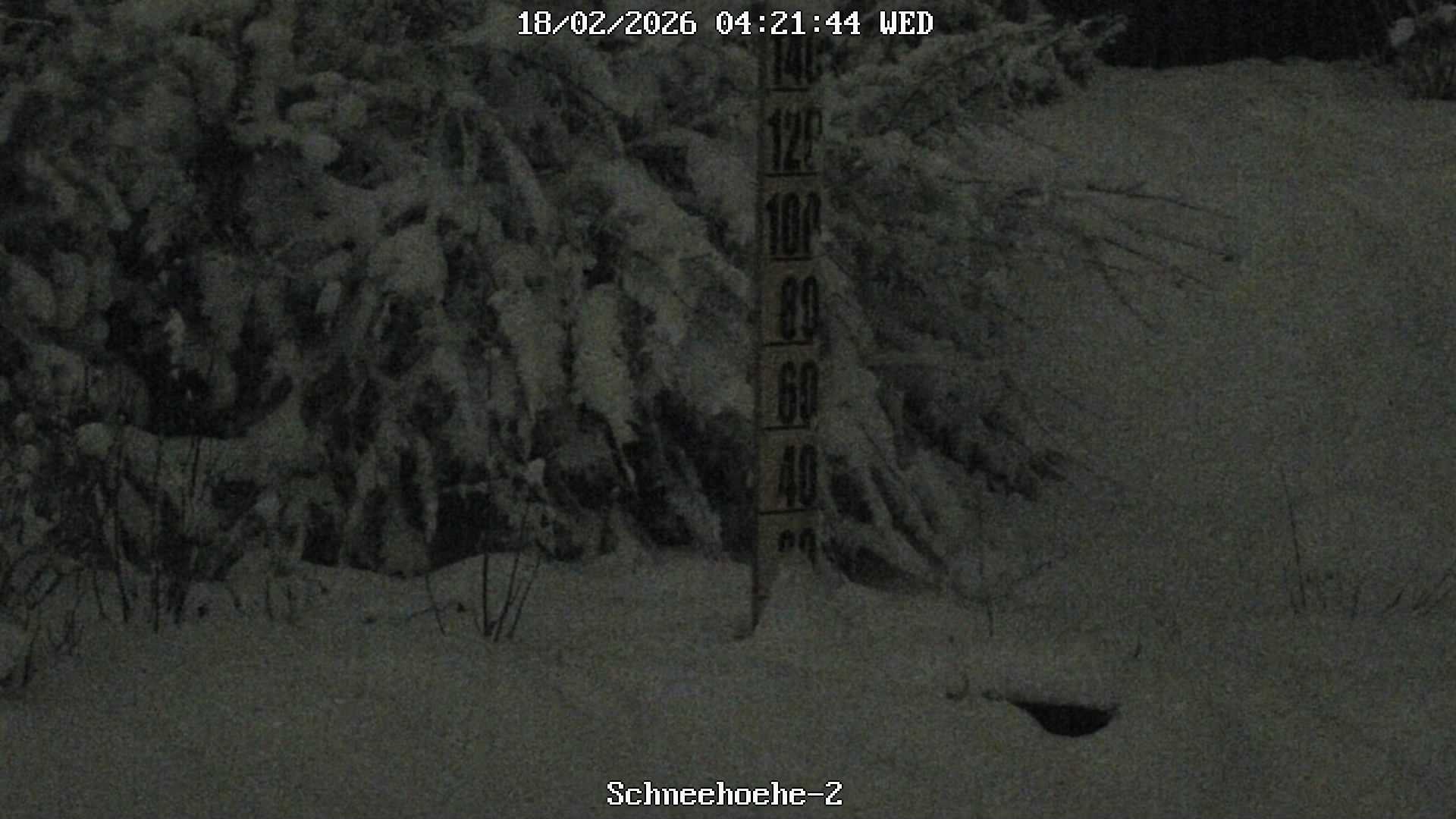 Archiv Foto Webcam Kurort Bärenfels - Schneemesser