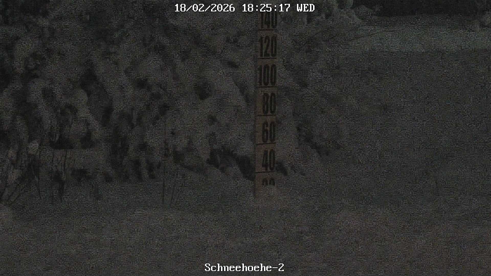 Archiv Foto Webcam Kurort Bärenfels - Schneemesser