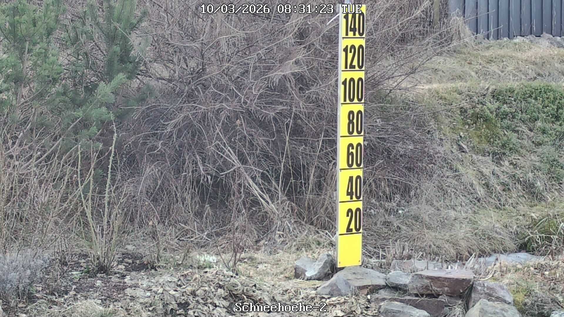 Archiv Foto Webcam Kurort Bärenfels - Schneemesser