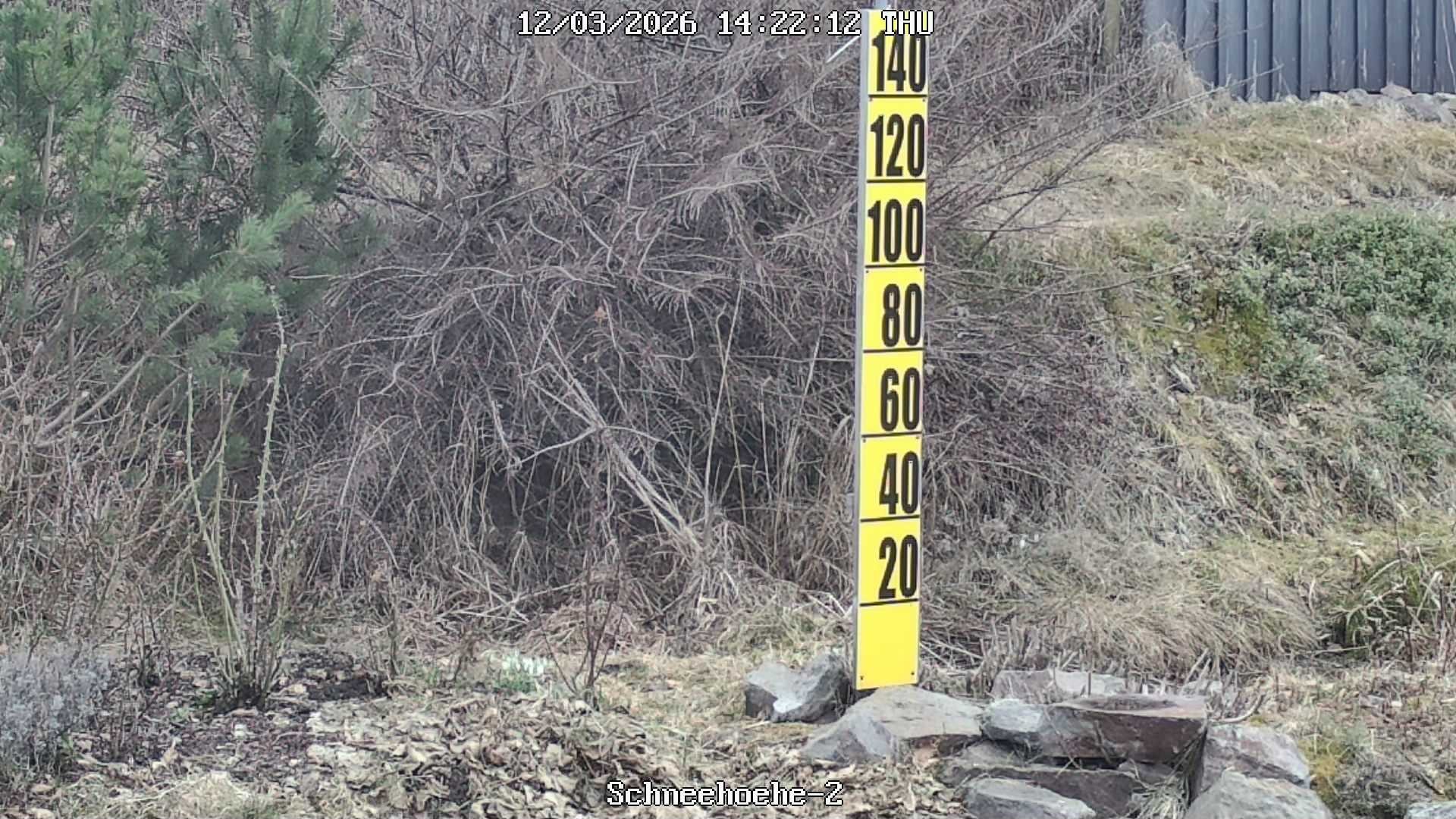 Archiv Foto Webcam Kurort Bärenfels - Schneemesser