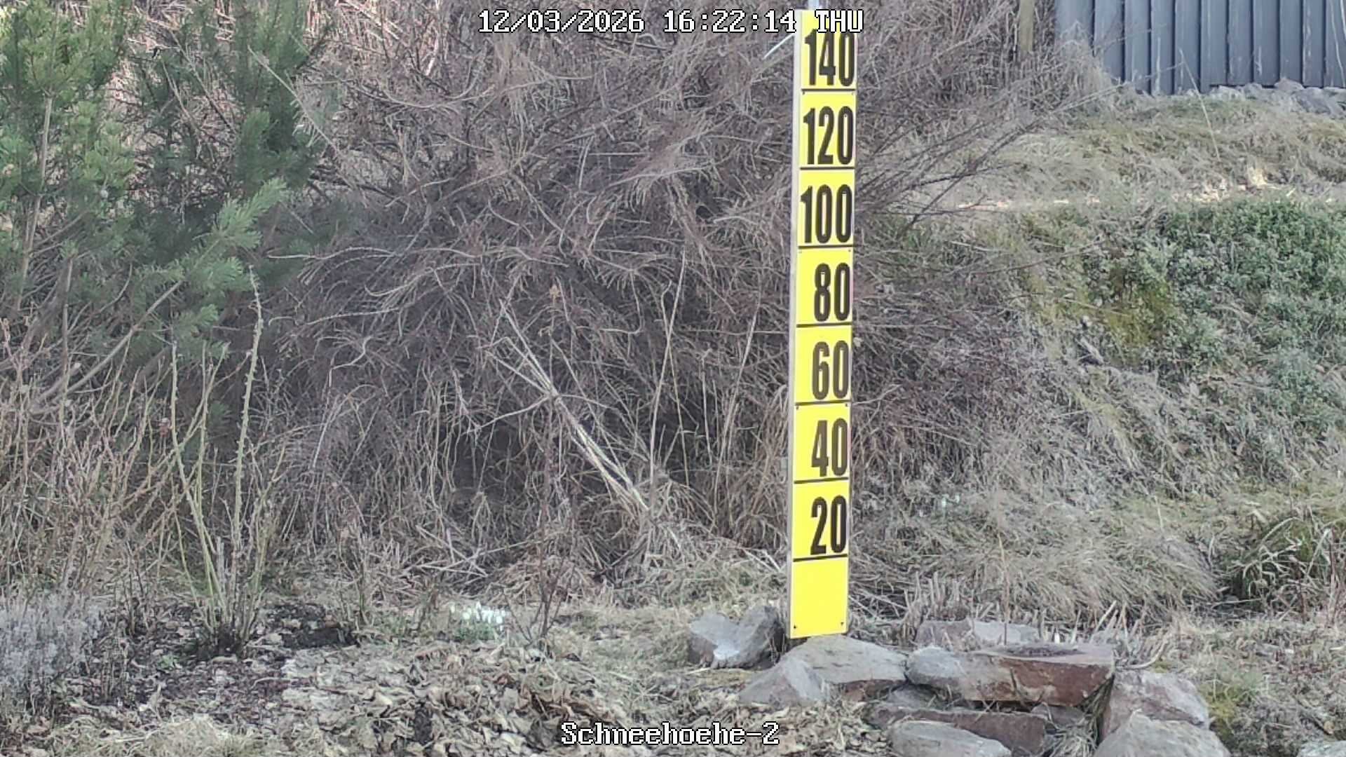 Archiv Foto Webcam Kurort Bärenfels - Schneemesser