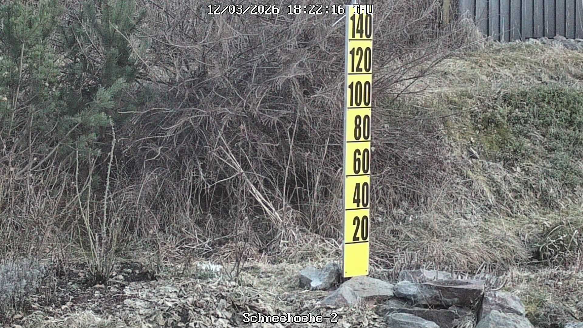 Archiv Foto Webcam Kurort Bärenfels - Schneemesser