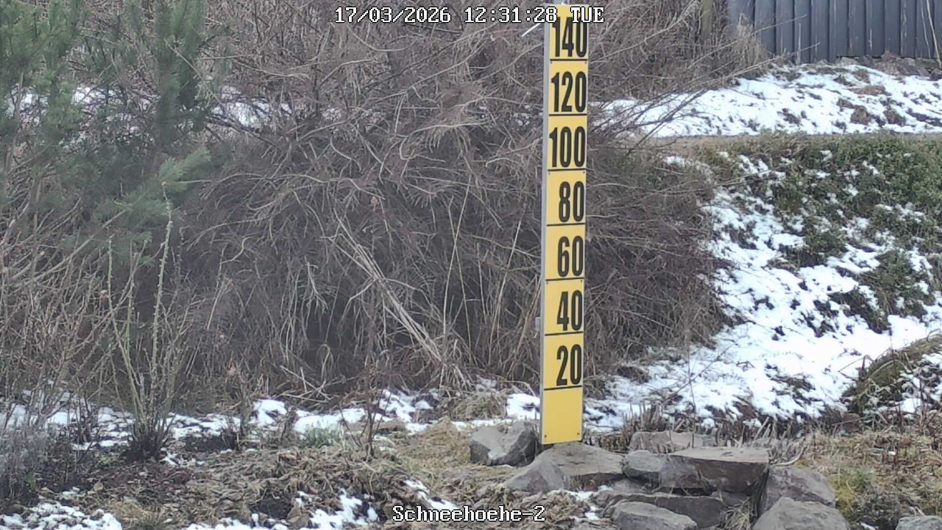 Archiv Foto Webcam Kurort Bärenfels - Schneemesser