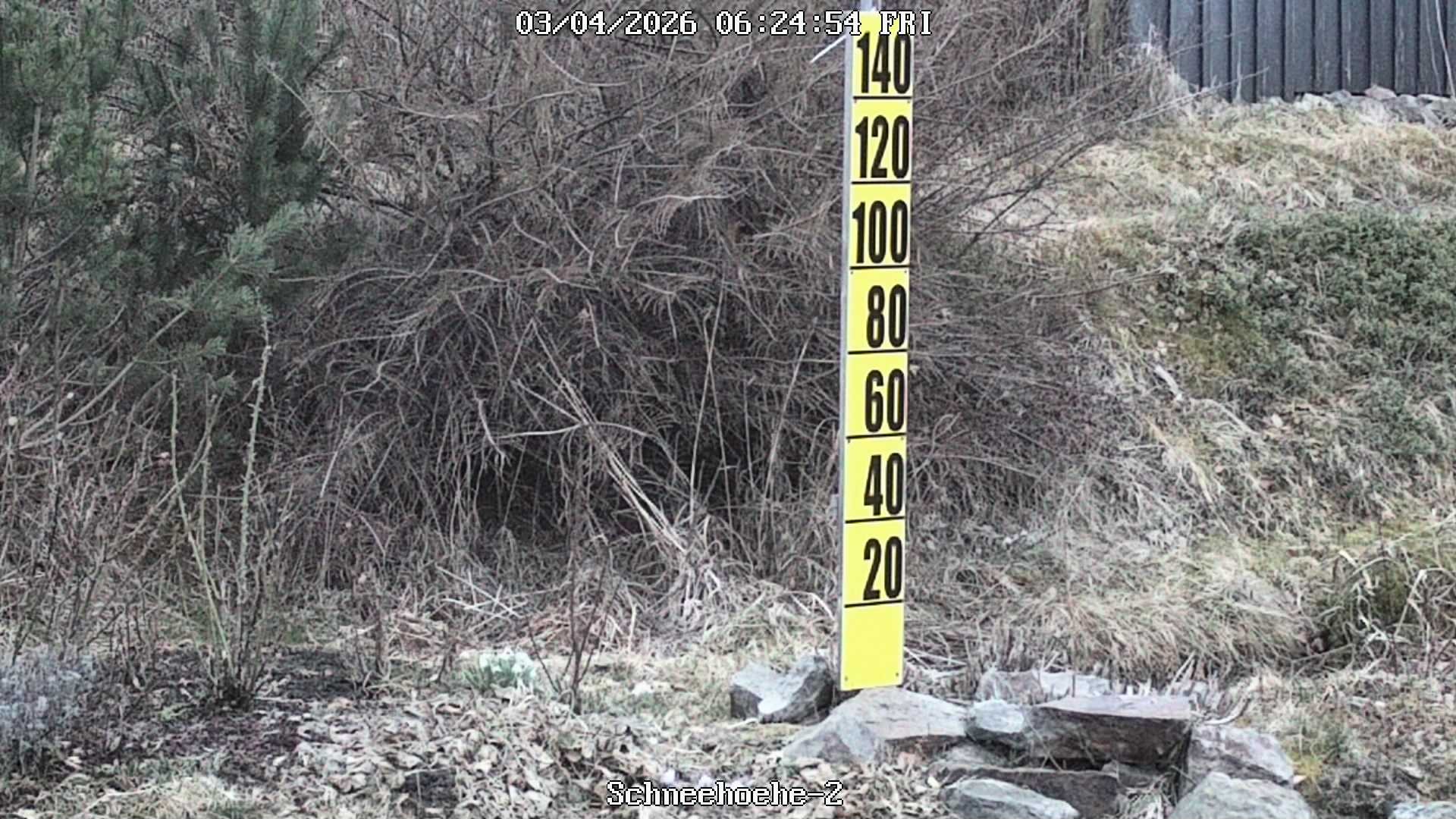 Archiv Foto Webcam Kurort Bärenfels - Schneemesser