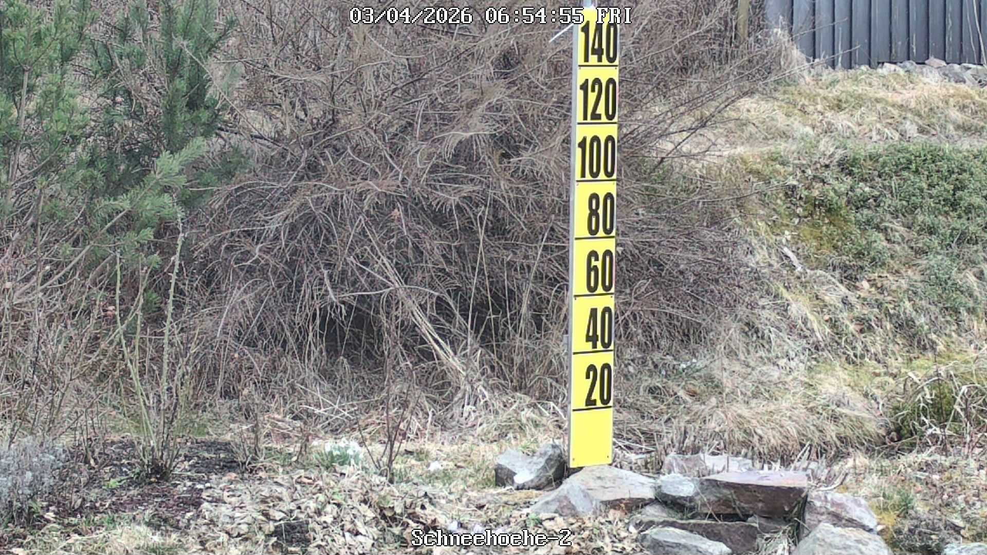 Archiv Foto Webcam Kurort Bärenfels - Schneemesser