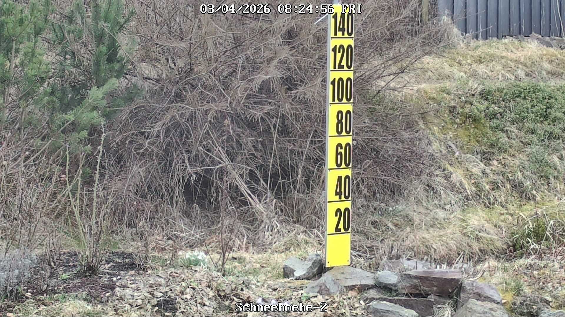 Archiv Foto Webcam Kurort Bärenfels - Schneemesser