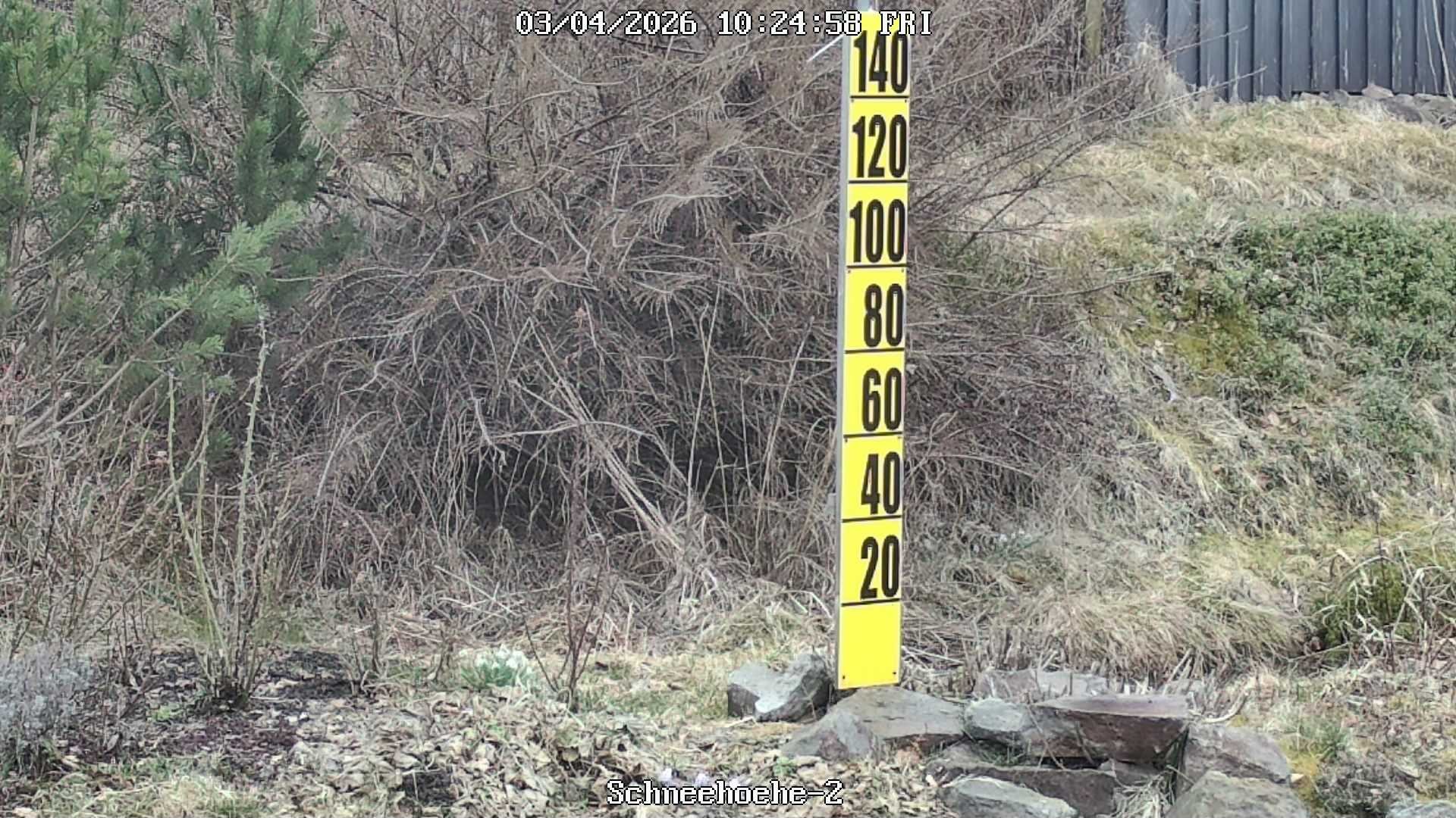 Archiv Foto Webcam Kurort Bärenfels - Schneemesser