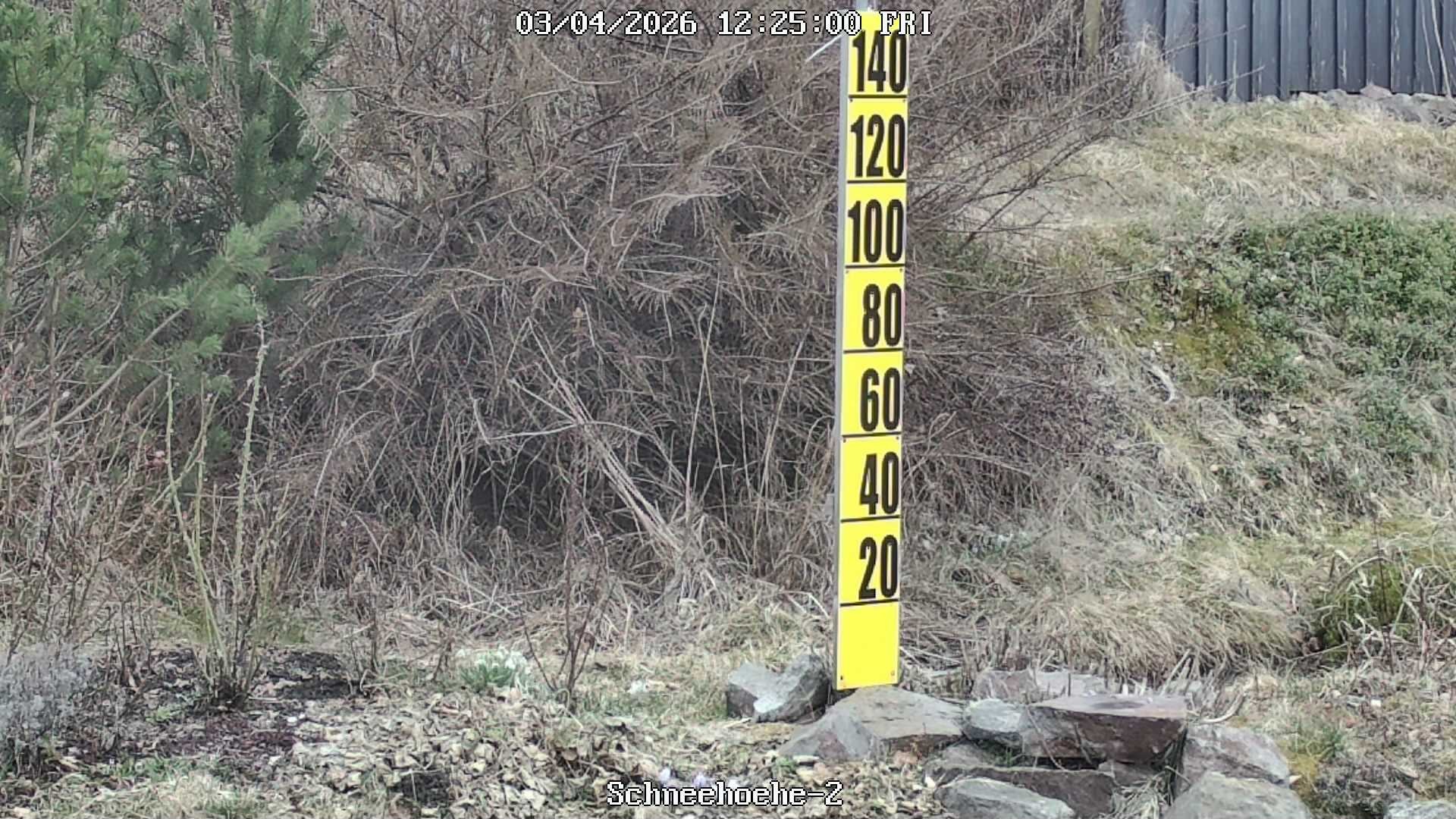 Archiv Foto Webcam Kurort Bärenfels - Schneemesser