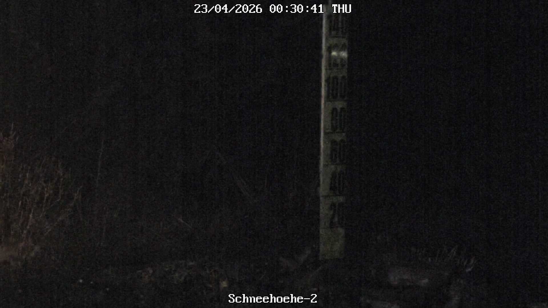 Archiv Foto Webcam Kurort Bärenfels - Schneemesser