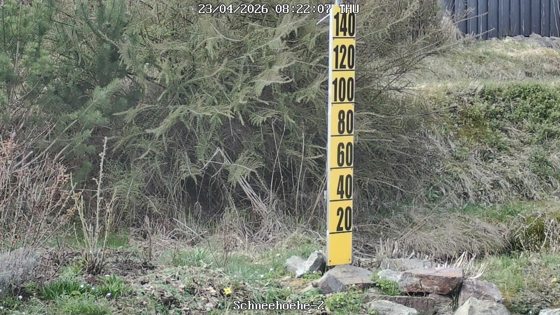 Archiv Foto Webcam Kurort Bärenfels - Schneemesser