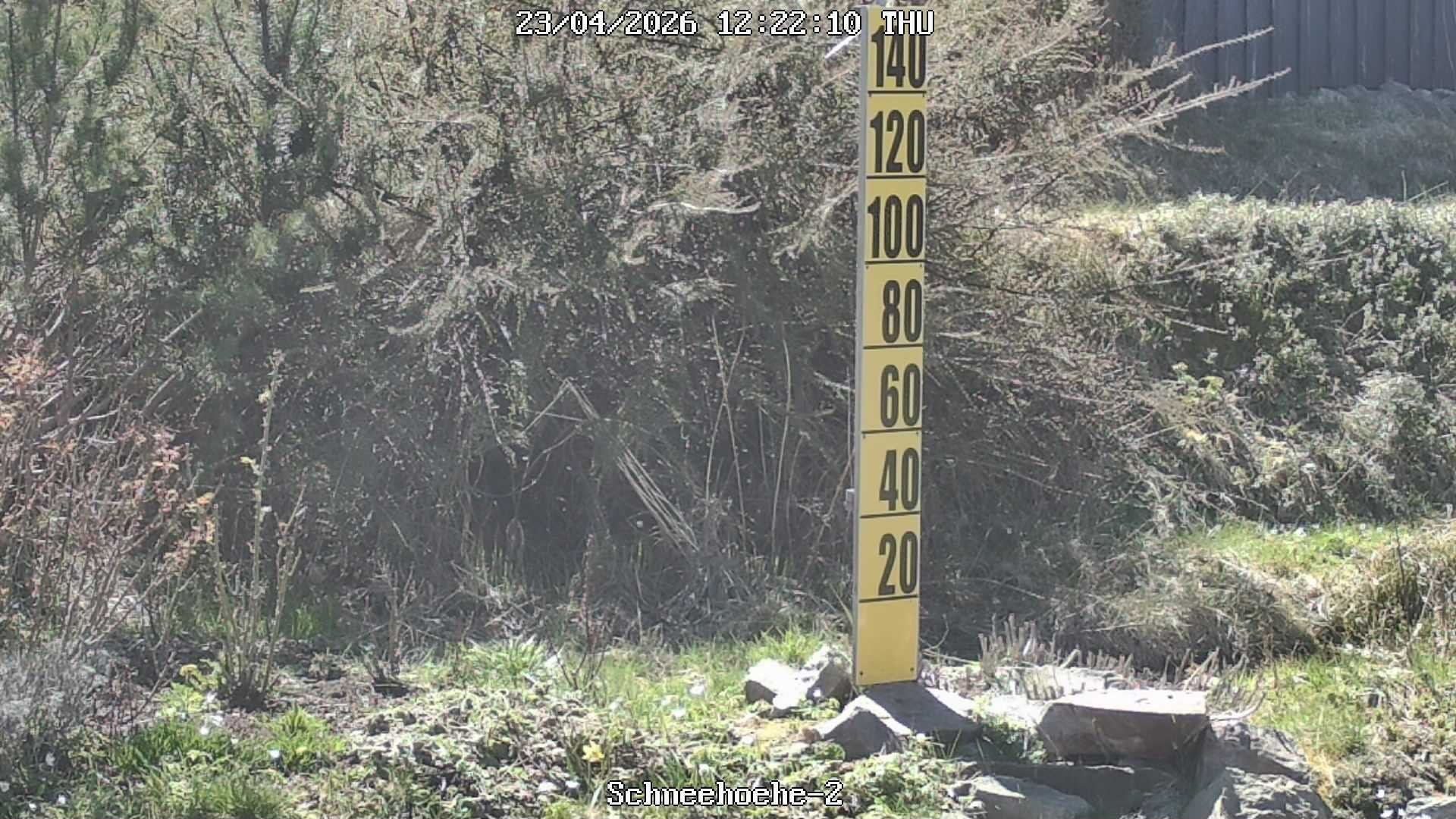 Archiv Foto Webcam Kurort Bärenfels - Schneemesser