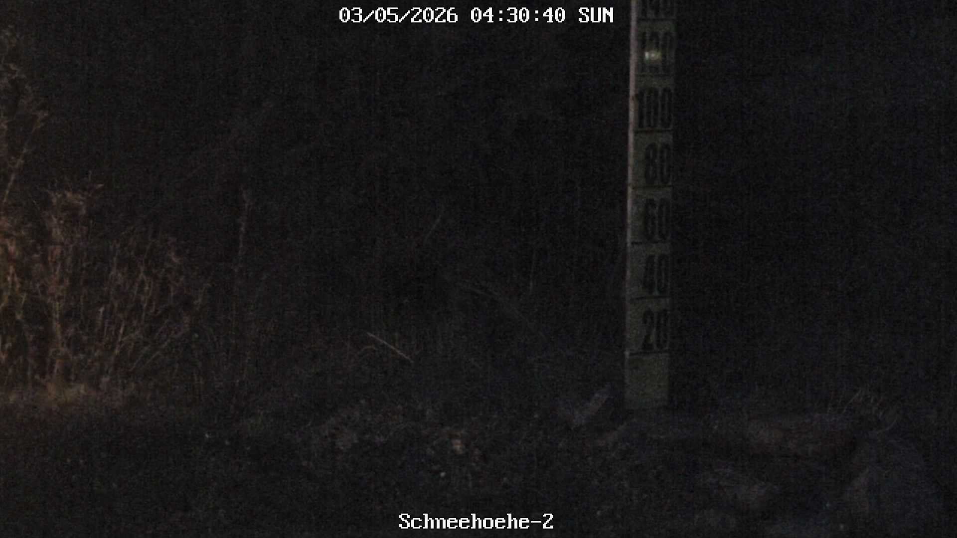 Archiv Foto Webcam Kurort Bärenfels - Schneemesser