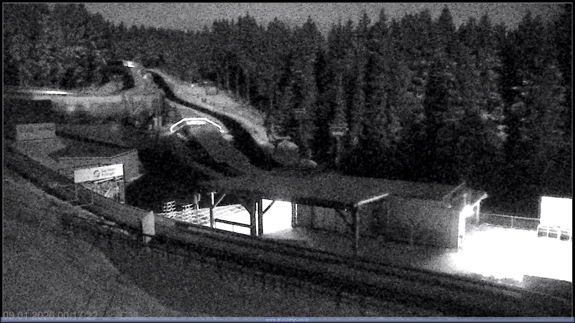 Archiv Foto Webcam Altenberger Bobbahn