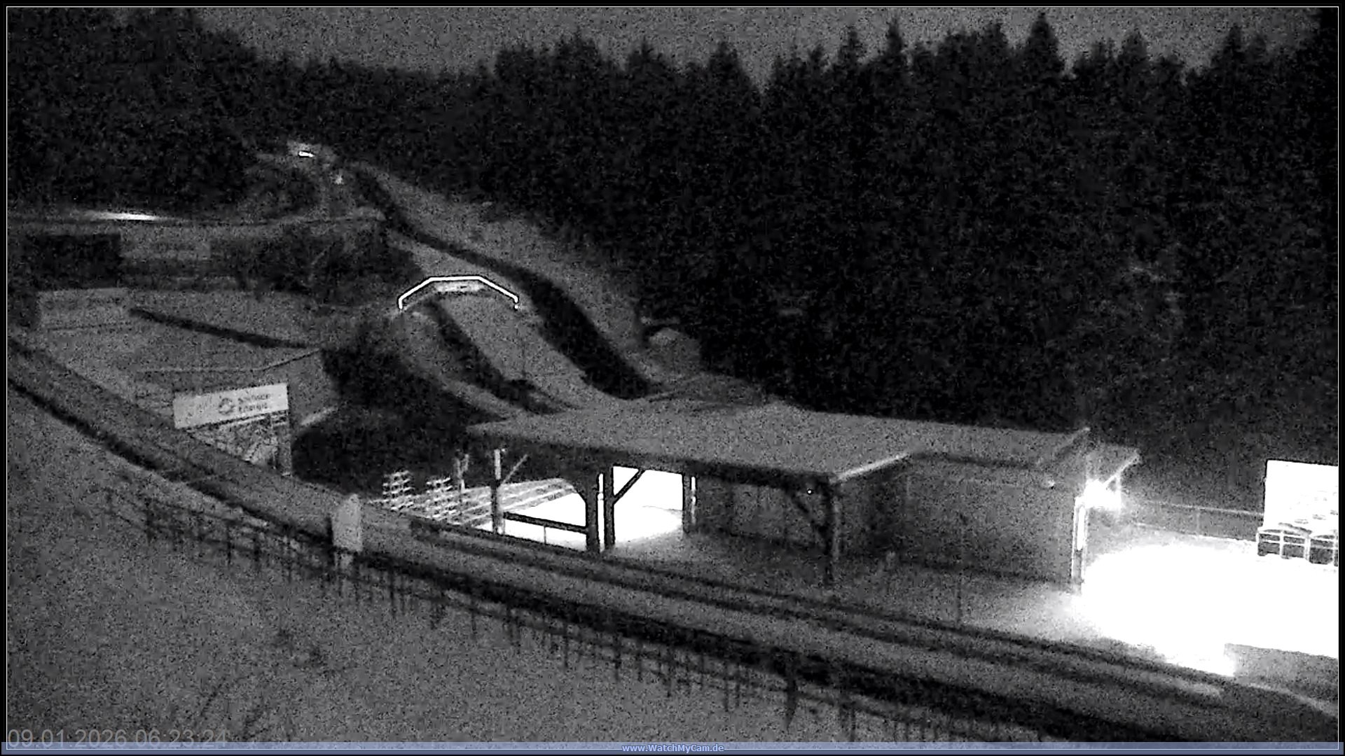 Archiv Foto Webcam Altenberger Bobbahn