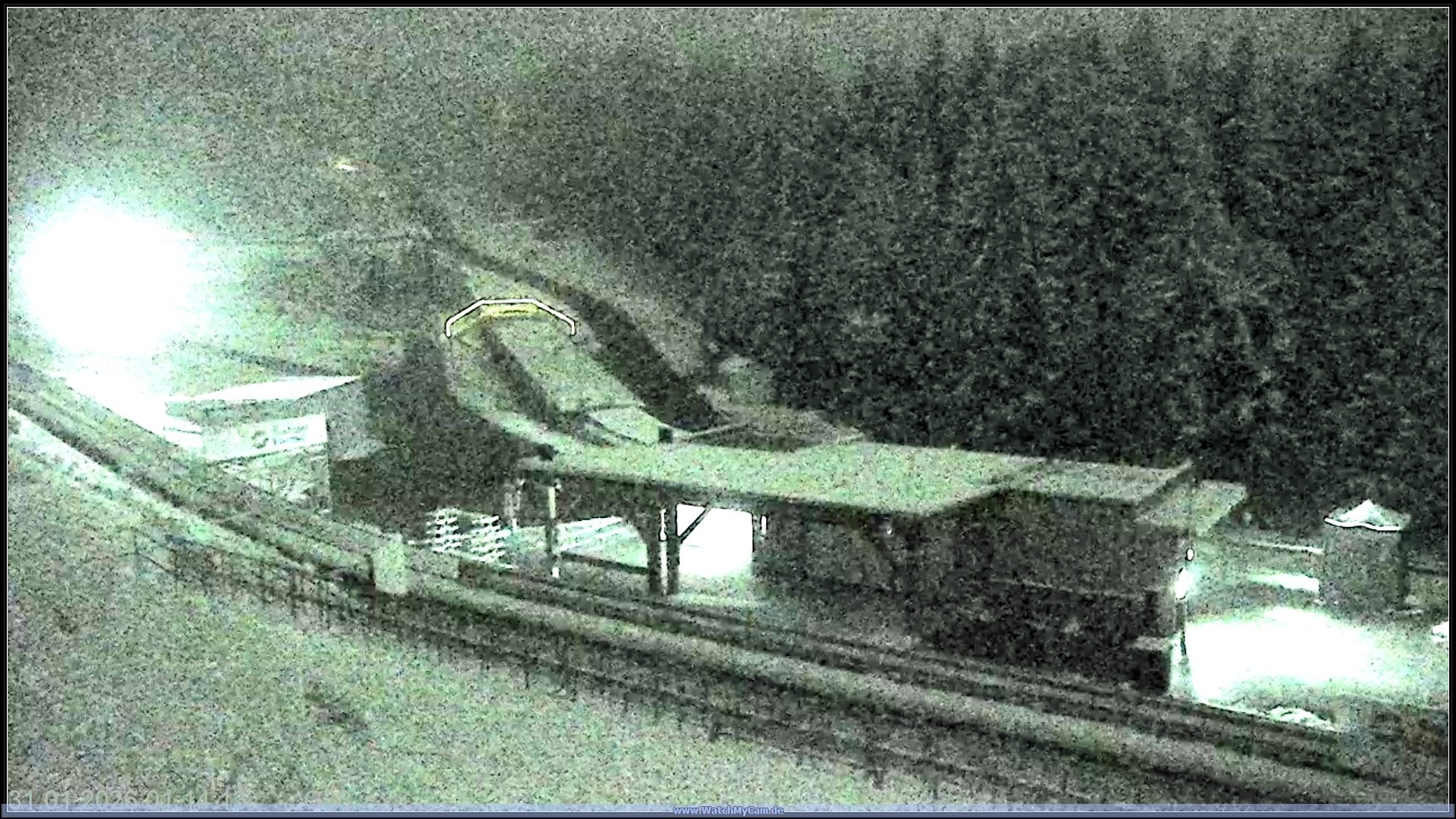 Archiv Foto Webcam Altenberger Bobbahn