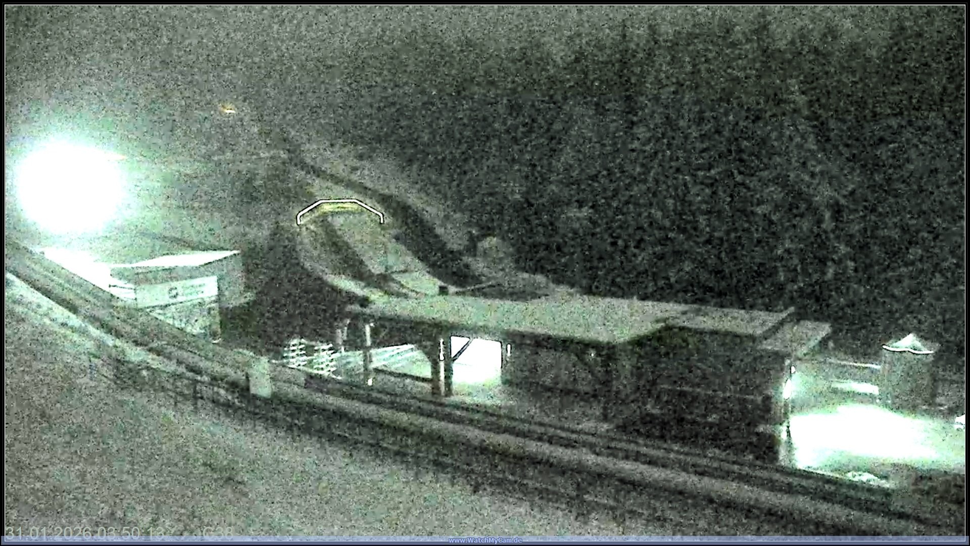 Archiv Foto Webcam Altenberger Bobbahn