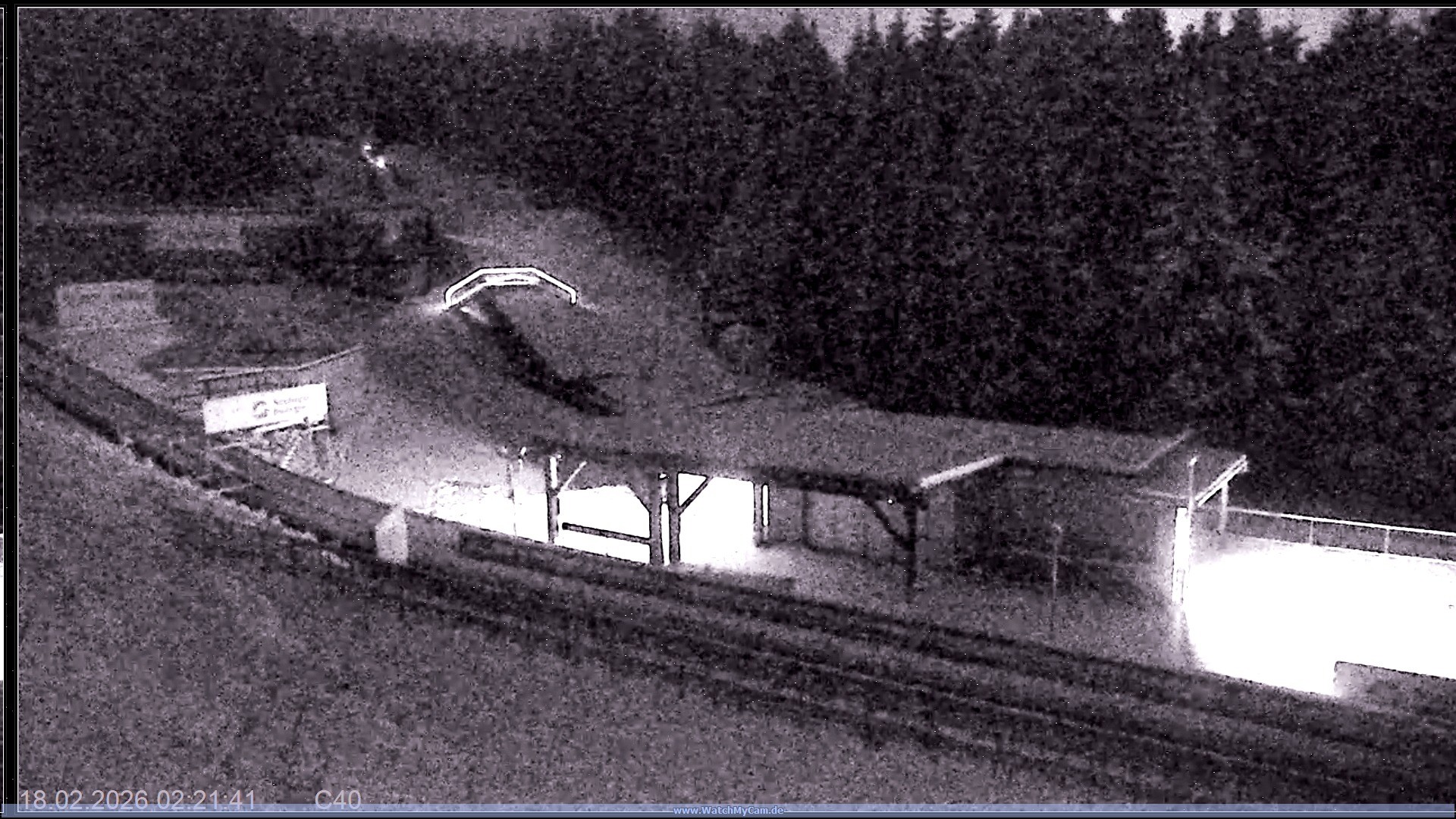 Archived image Webcam Altenberg: bob run