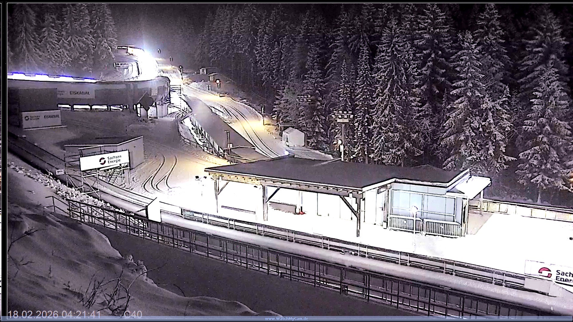 Archived image Webcam Altenberg: bob run