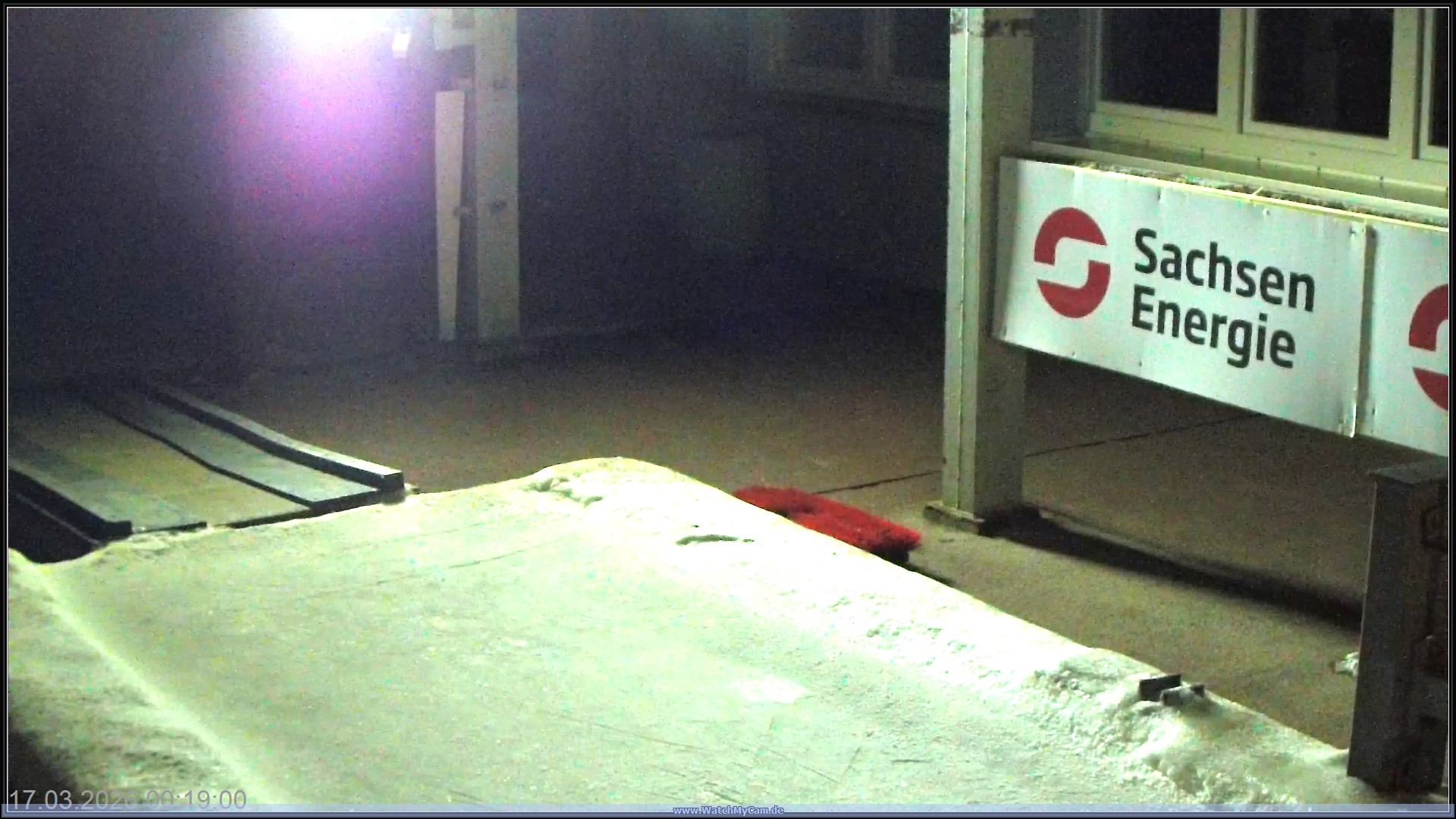 Archiv Foto Webcam Altenberger Bobbahn