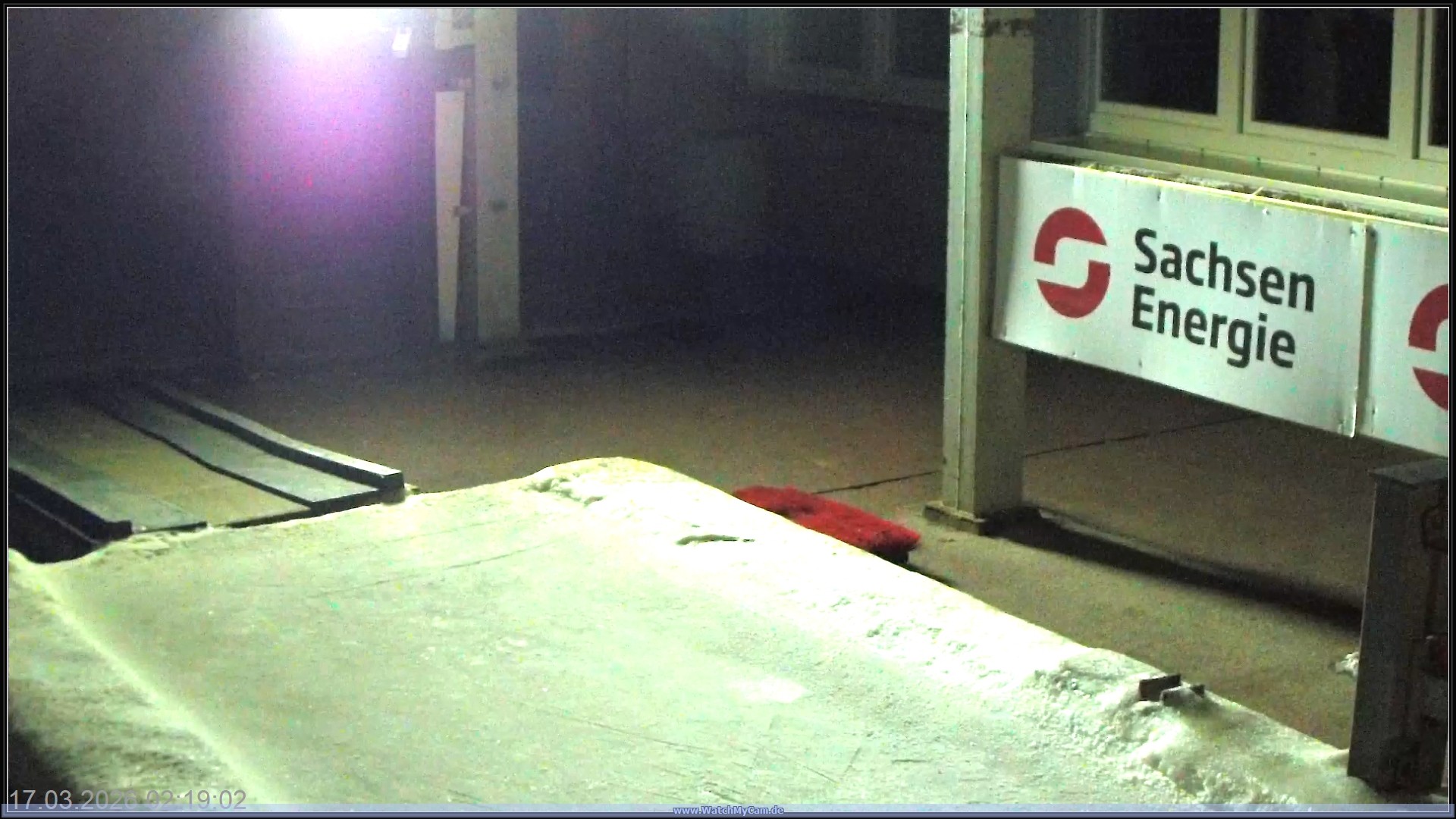 Archiv Foto Webcam Altenberger Bobbahn
