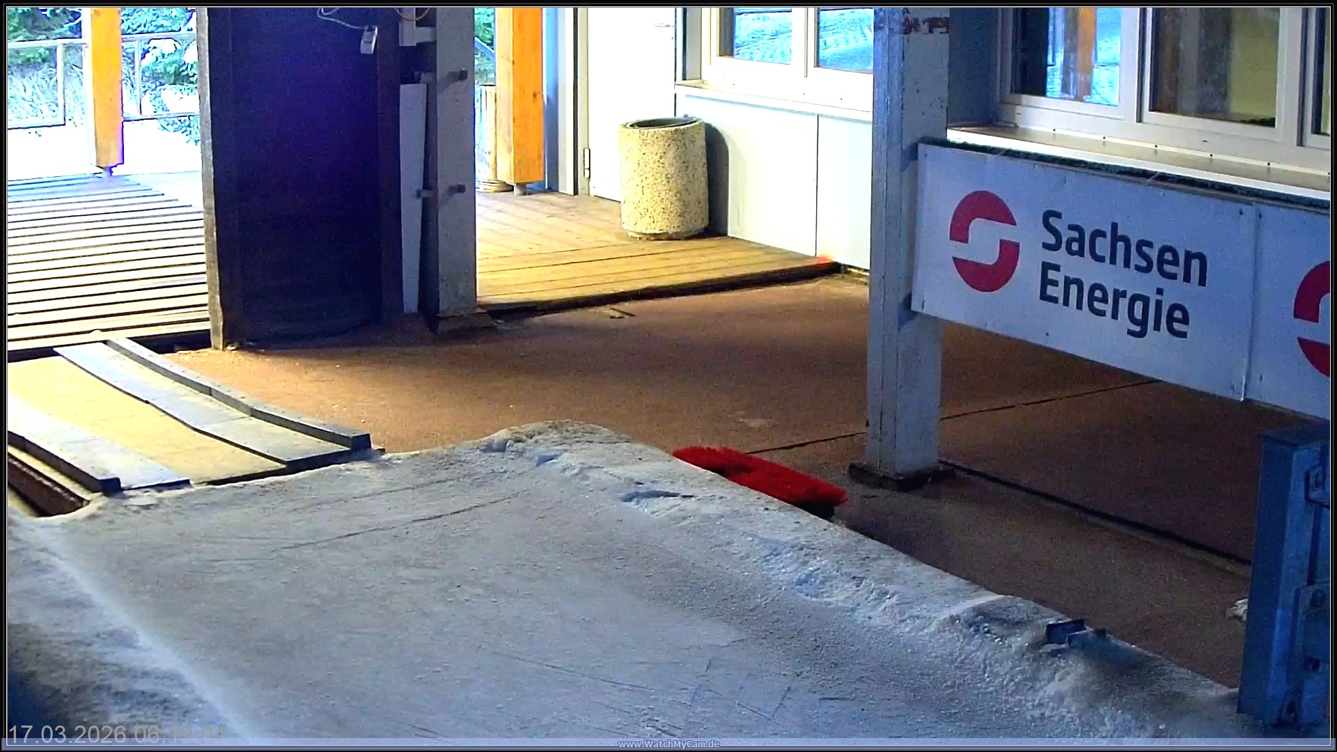 Archiv Foto Webcam Altenberger Bobbahn