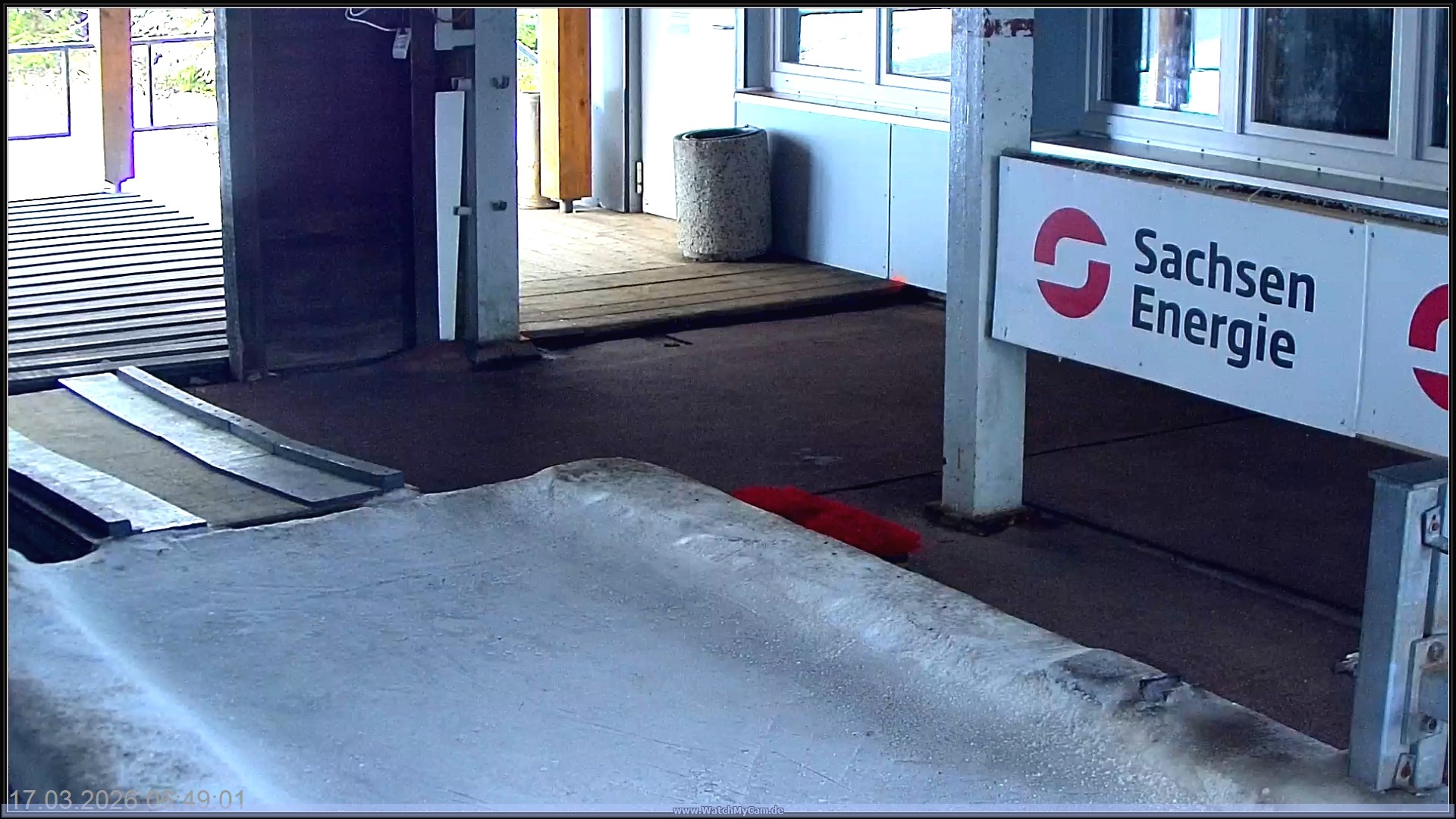 Archiv Foto Webcam Altenberger Bobbahn