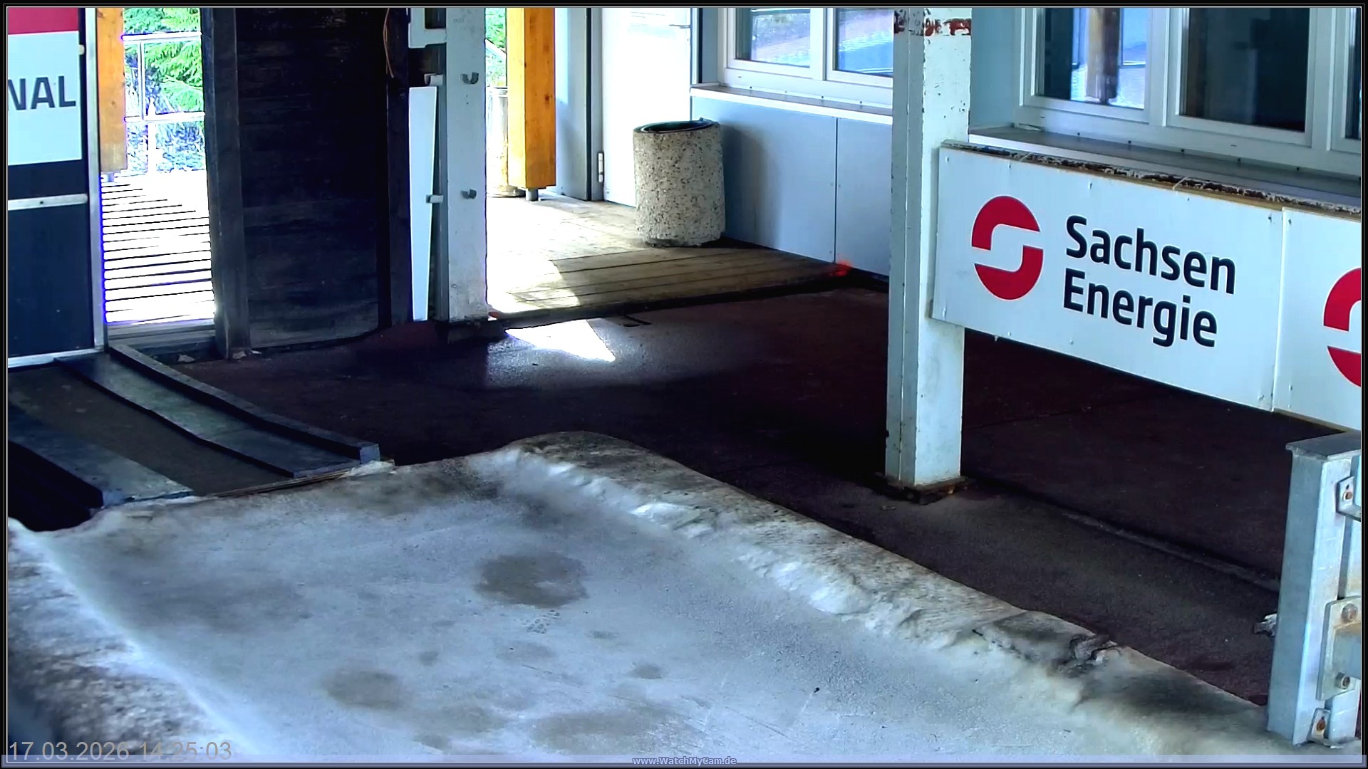 Archiv Foto Webcam Altenberger Bobbahn