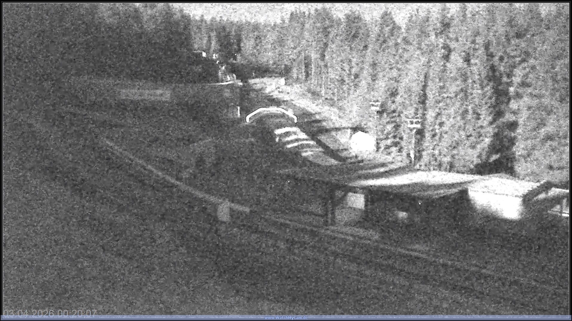 Archiv Foto Webcam Altenberger Bobbahn