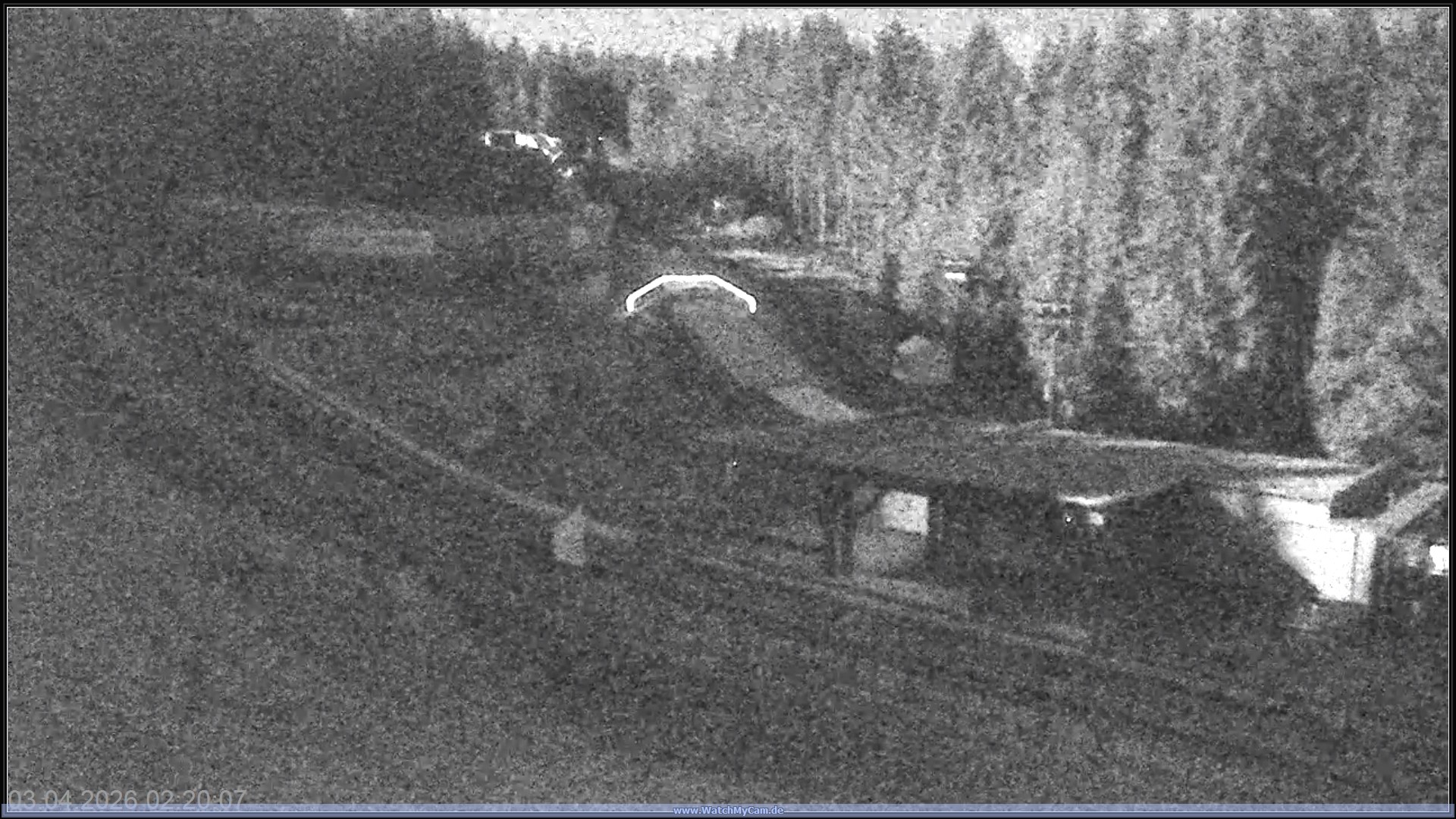 Archiv Foto Webcam Altenberger Bobbahn