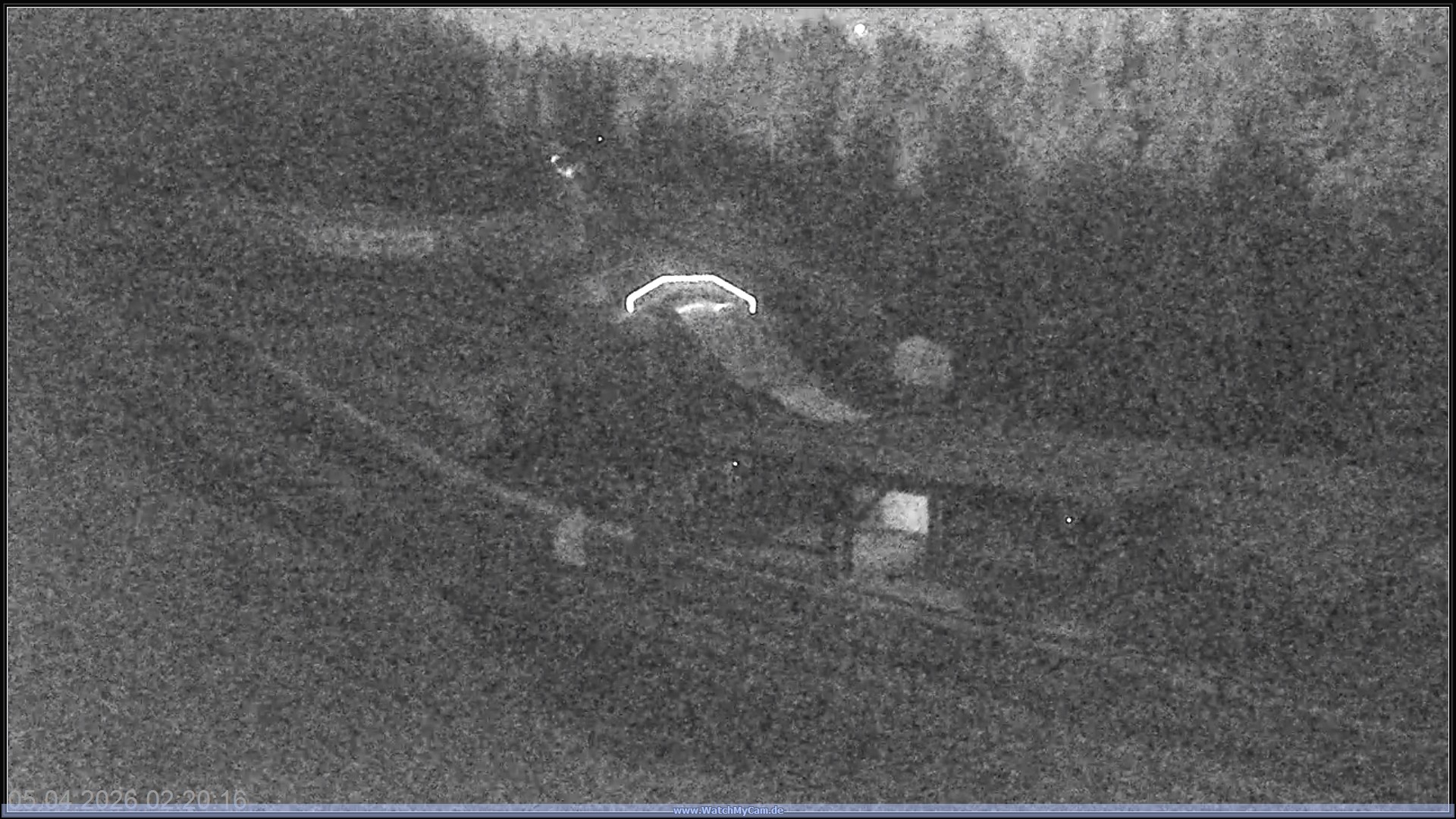 Archiv Foto Webcam Altenberger Bobbahn