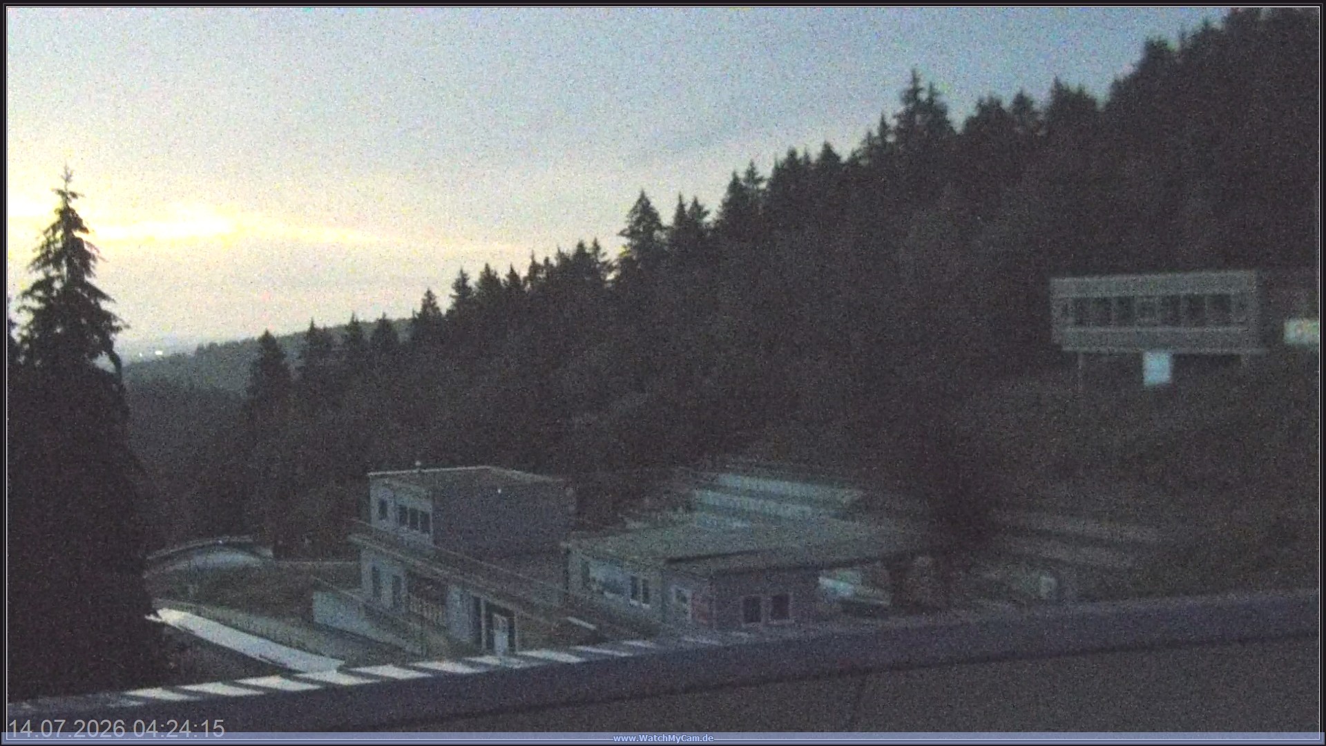 Archiv Foto Webcam Altenberger Bobbahn