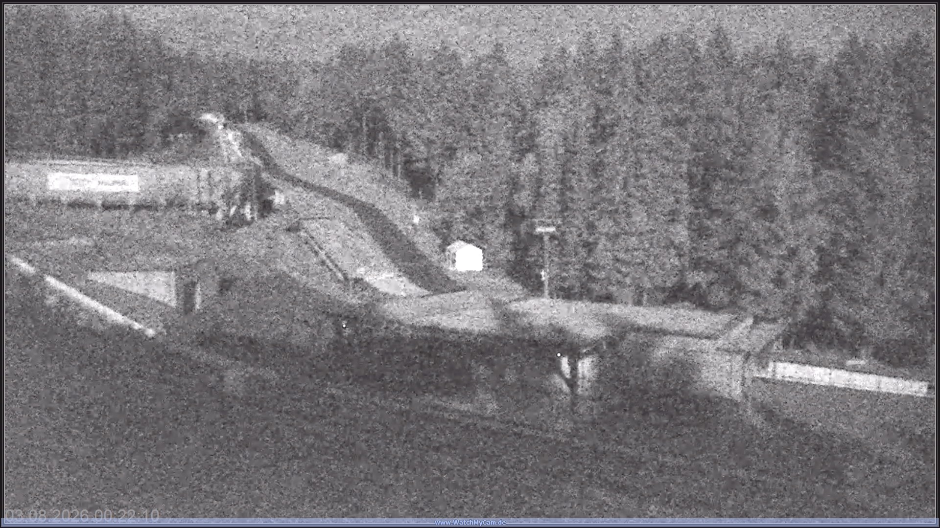 Archiv Foto Webcam Altenberger Bobbahn