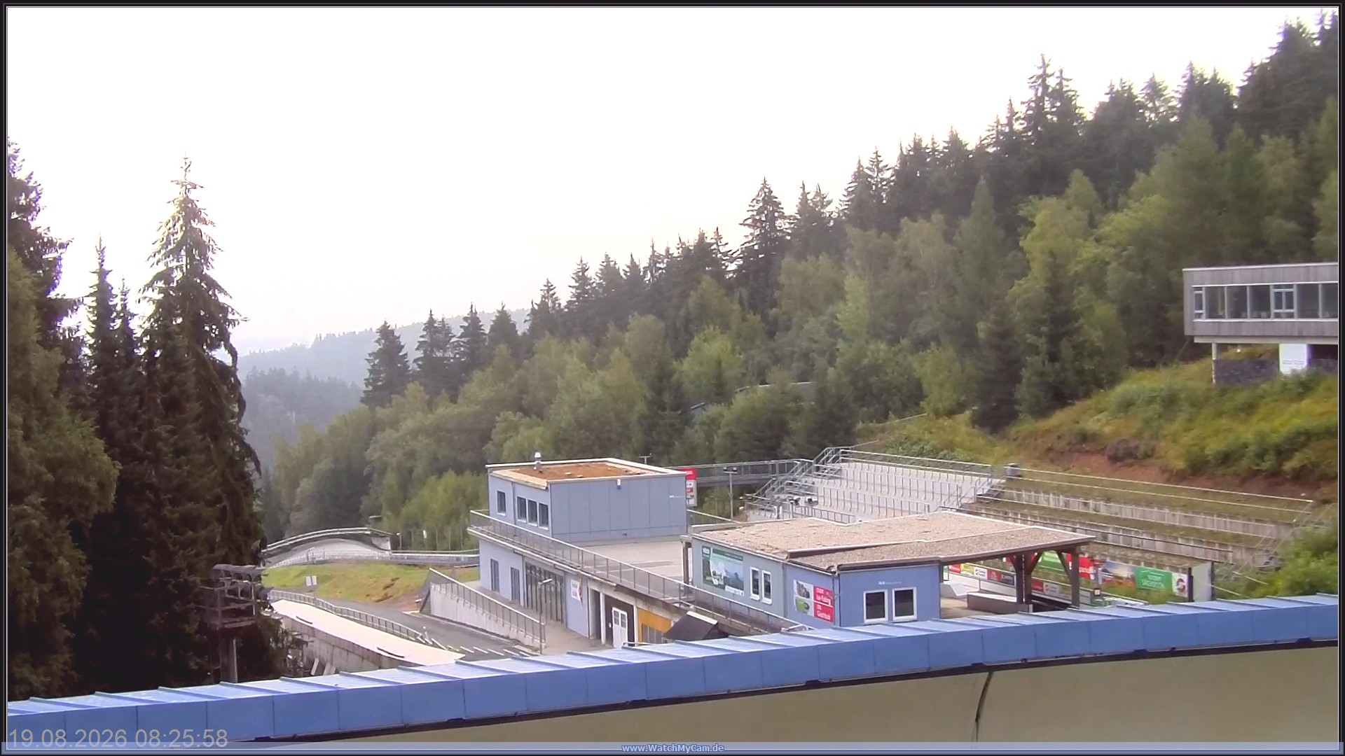 Archiv Foto Webcam Altenberger Bobbahn