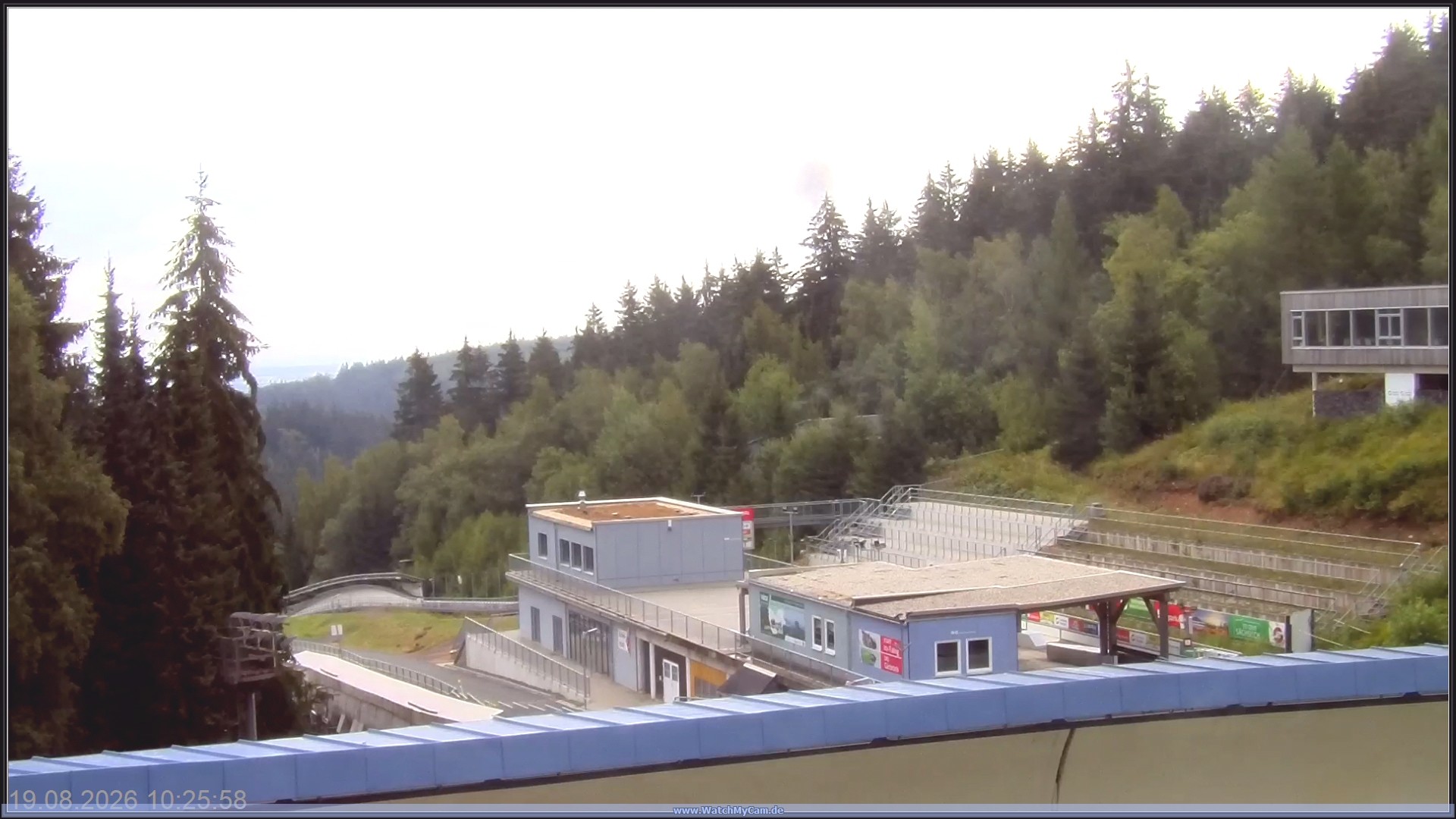 Archiv Foto Webcam Altenberger Bobbahn