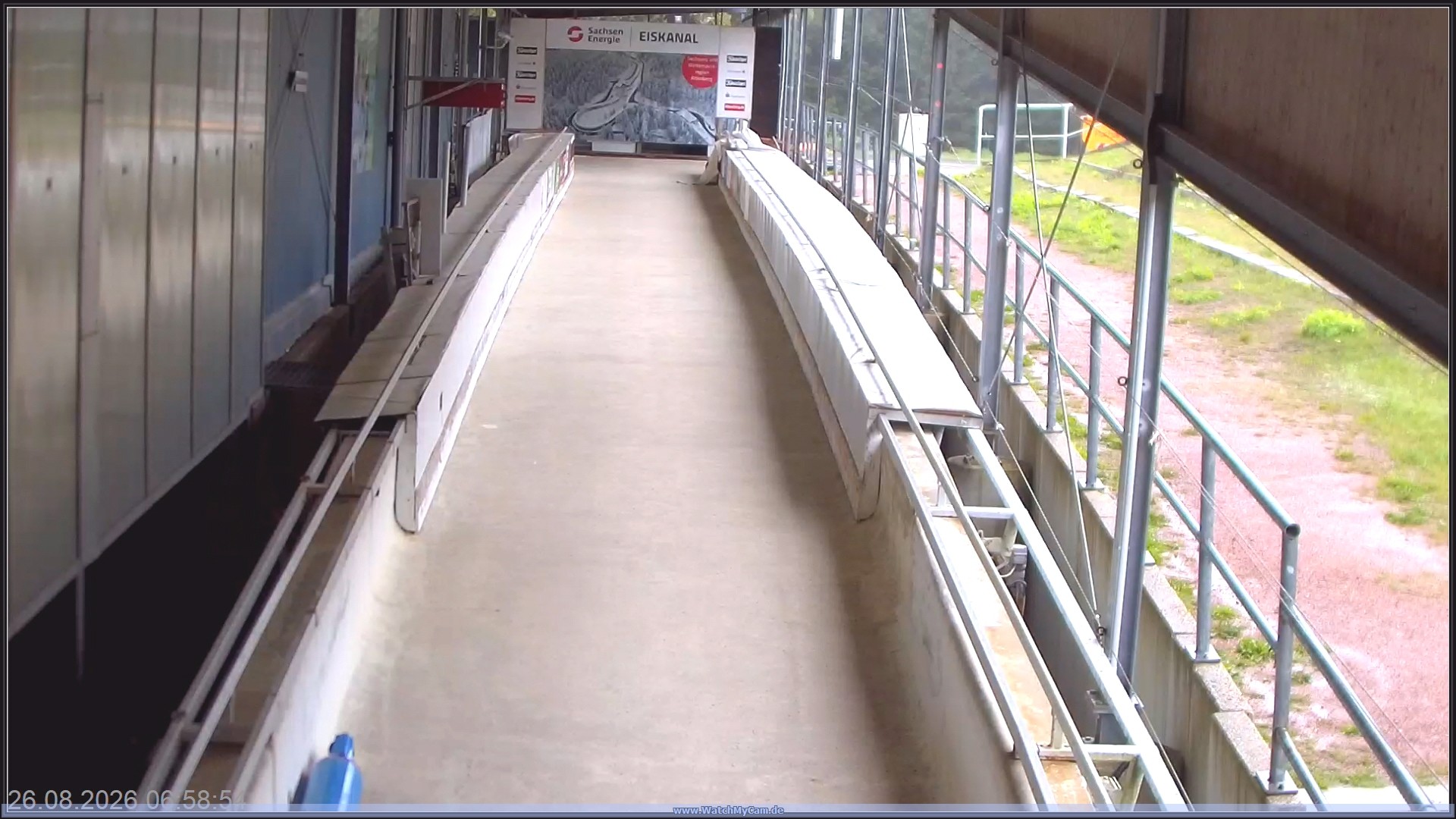 Archiv Foto Webcam Altenberger Bobbahn