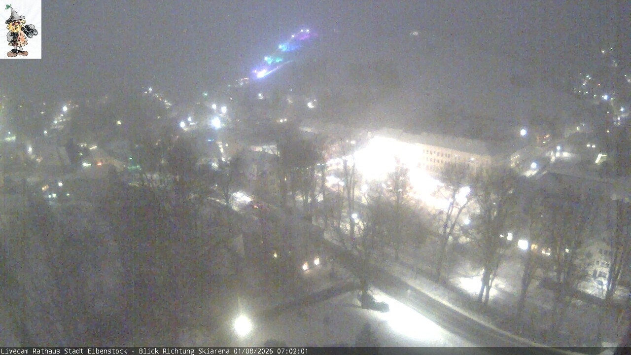 Archiv Foto Webcam Eibenstock im Erzgebirge