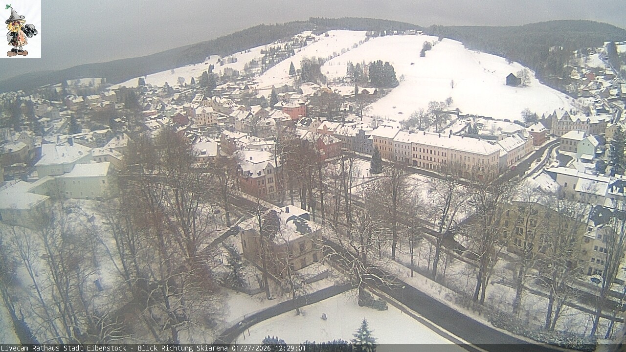 Archiv Foto Webcam Eibenstock im Erzgebirge
