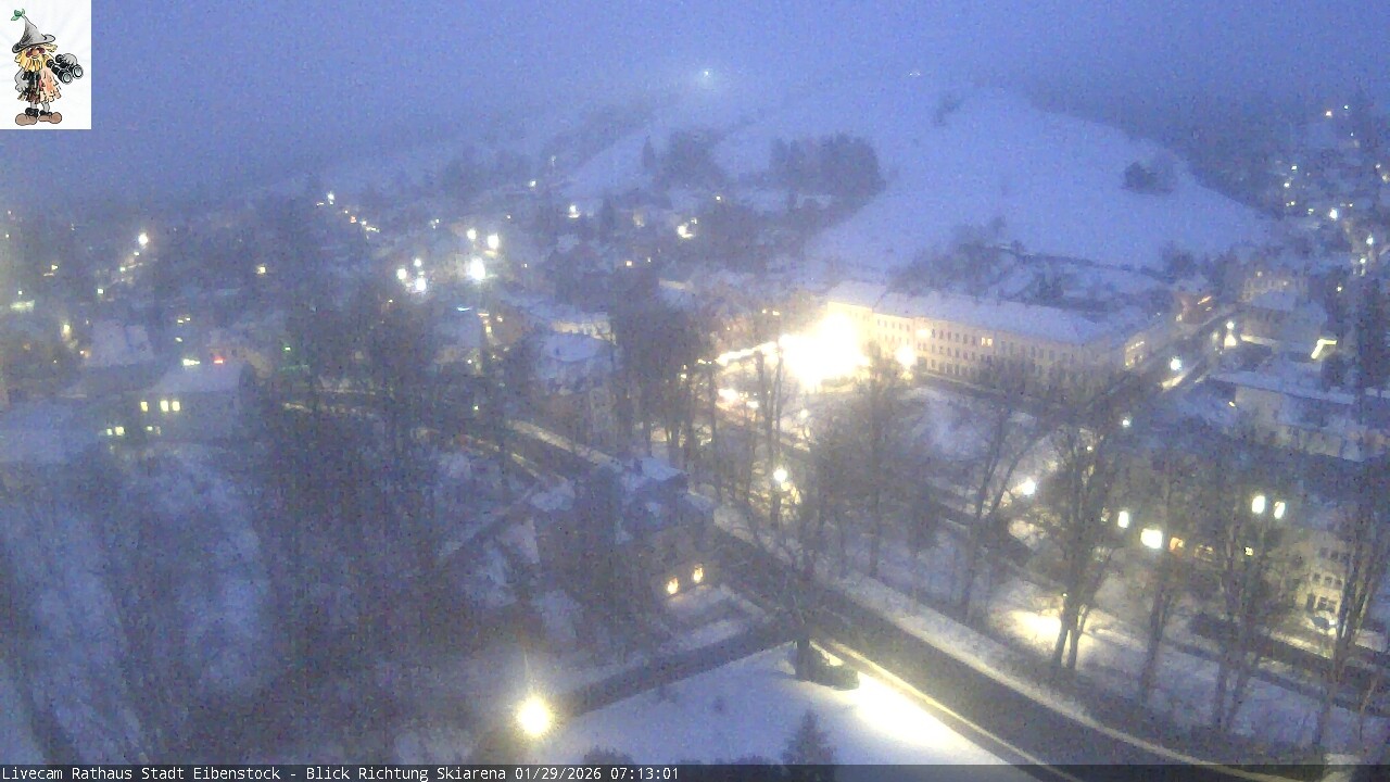 Archiv Foto Webcam Eibenstock im Erzgebirge