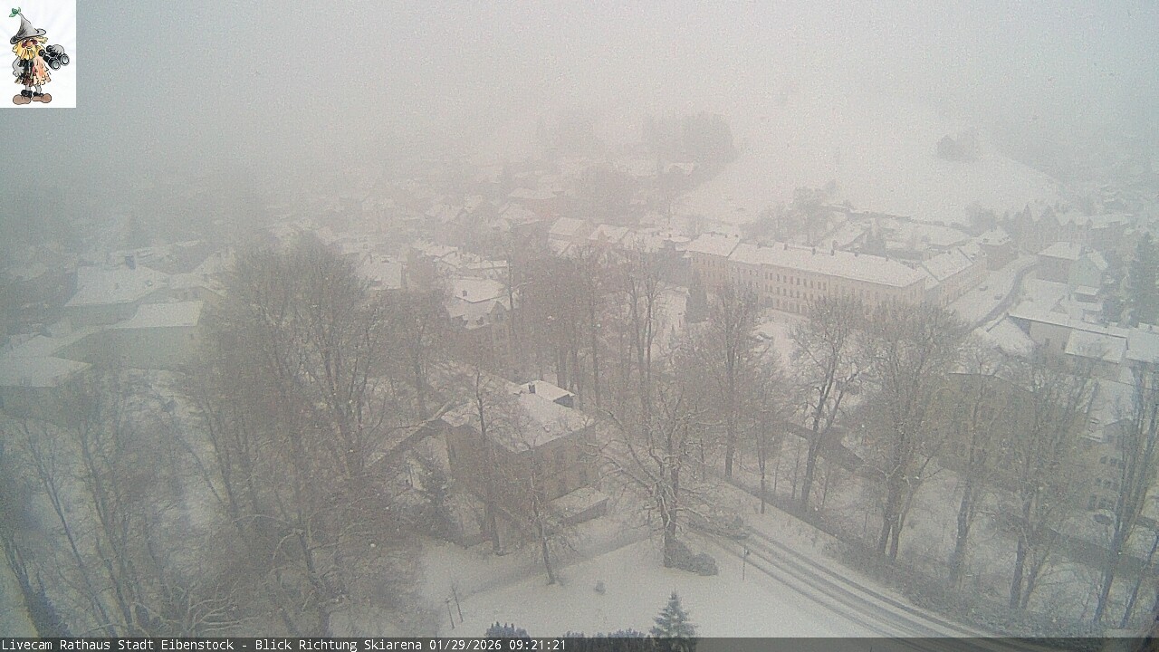 Archiv Foto Webcam Eibenstock im Erzgebirge