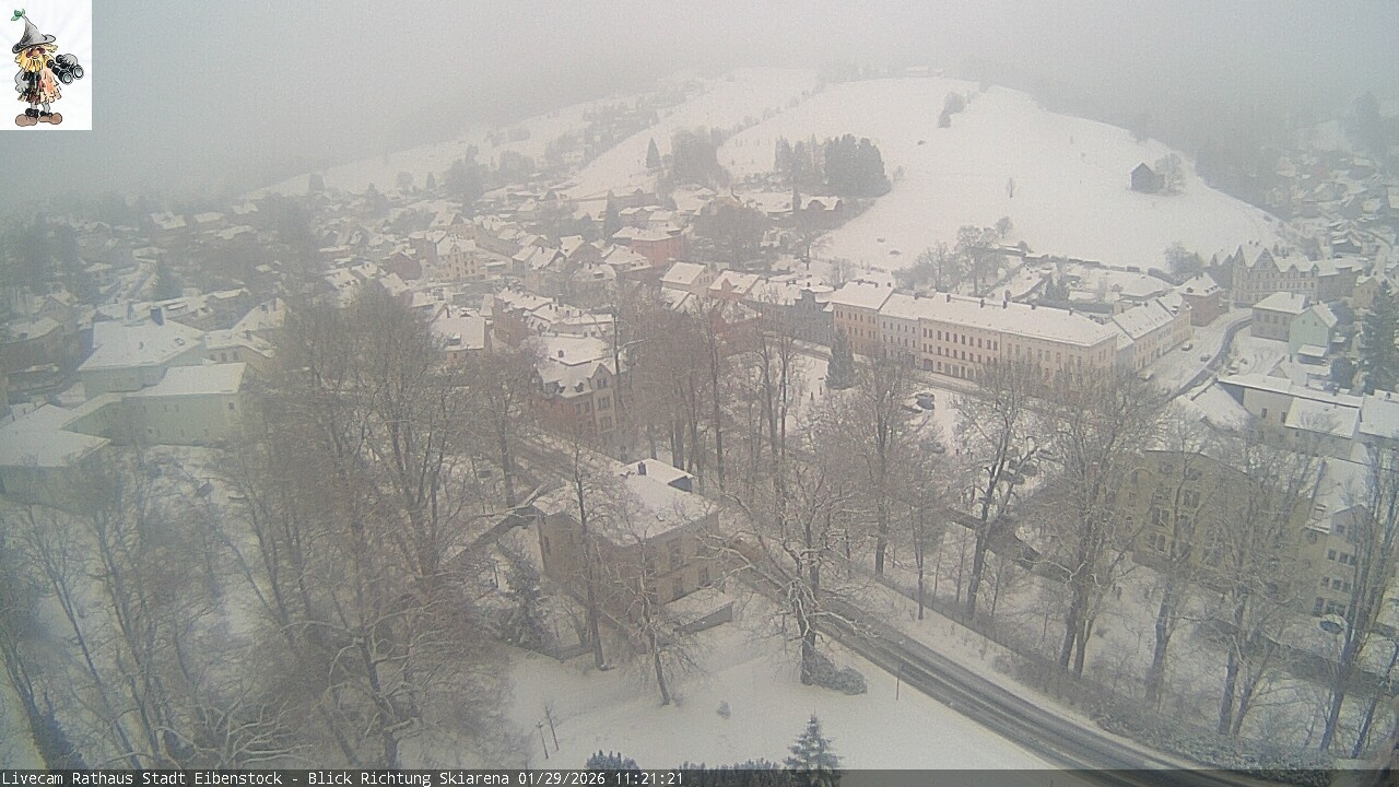 Archiv Foto Webcam Eibenstock im Erzgebirge