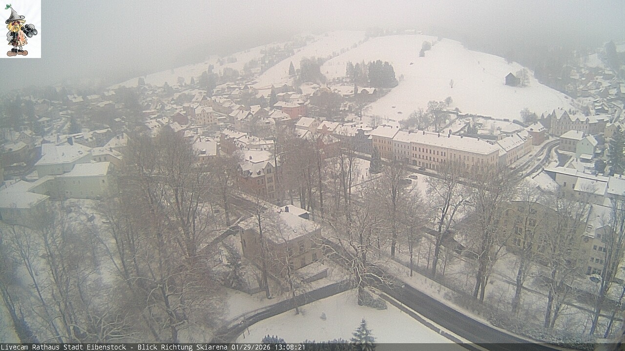 Archiv Foto Webcam Eibenstock im Erzgebirge