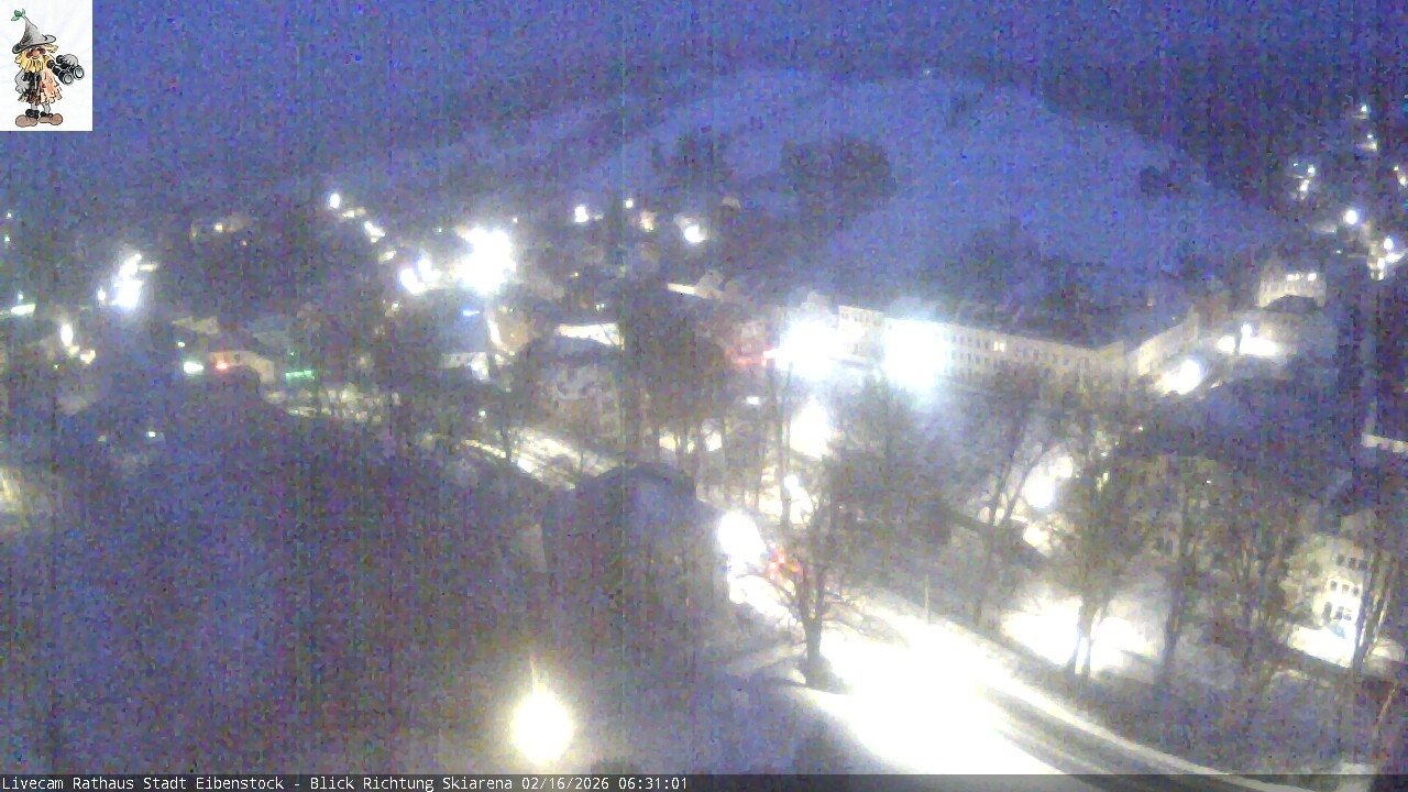 Archived image Webcam Eibenstock in the Erz Mountains