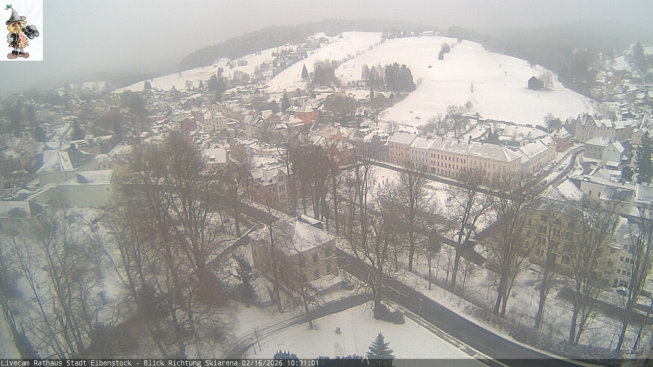 Archived image Webcam Eibenstock in the Erz Mountains