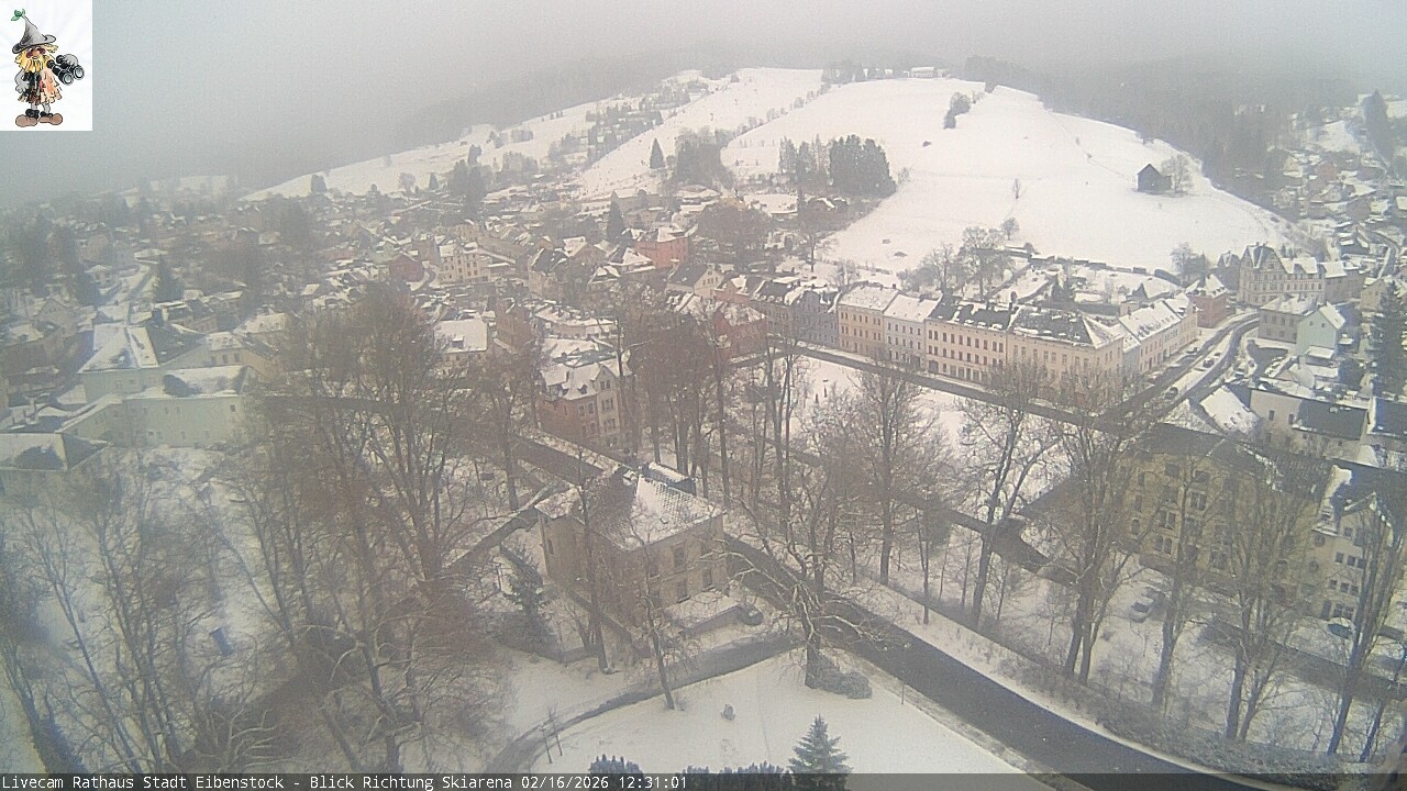 Archived image Webcam Eibenstock in the Erz Mountains