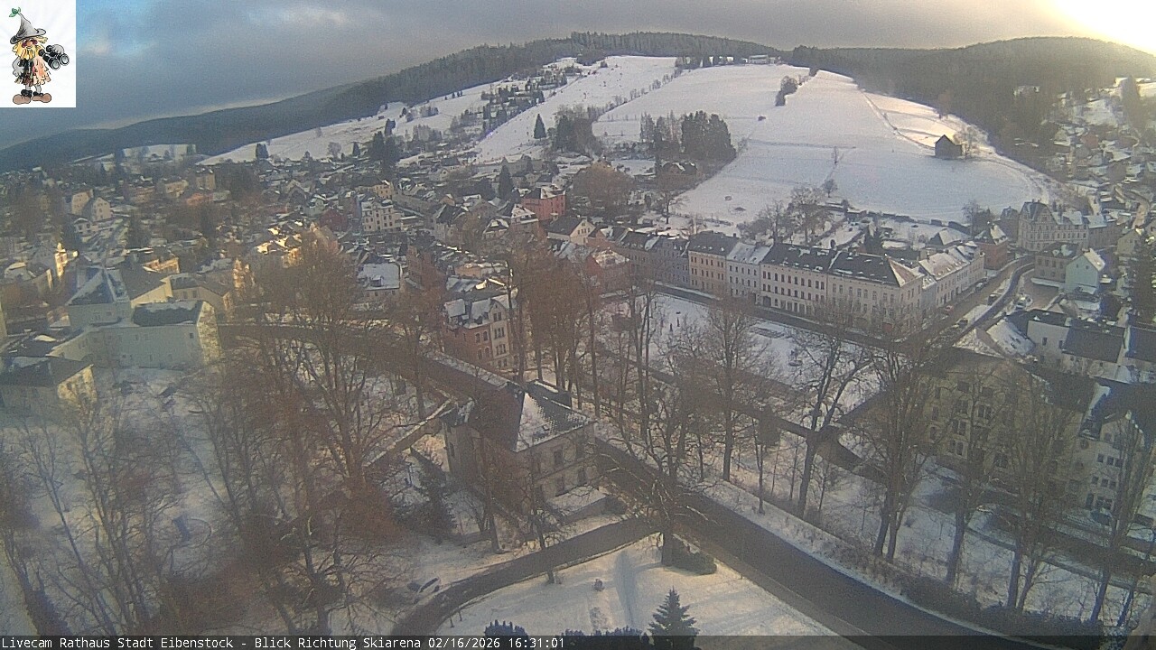 Archived image Webcam Eibenstock in the Erz Mountains